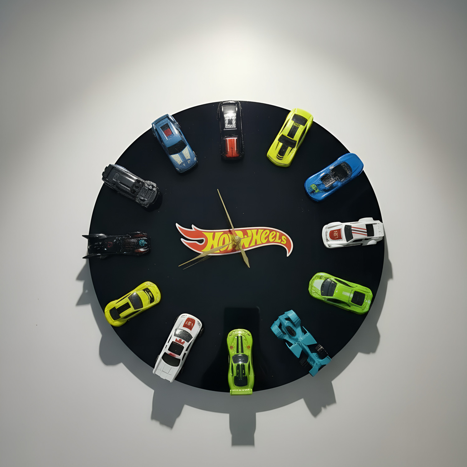 Image of Fancy Things Analog 11 cm X 41 cm Wall Clock (Black, Without Glass, DIY Clocks)