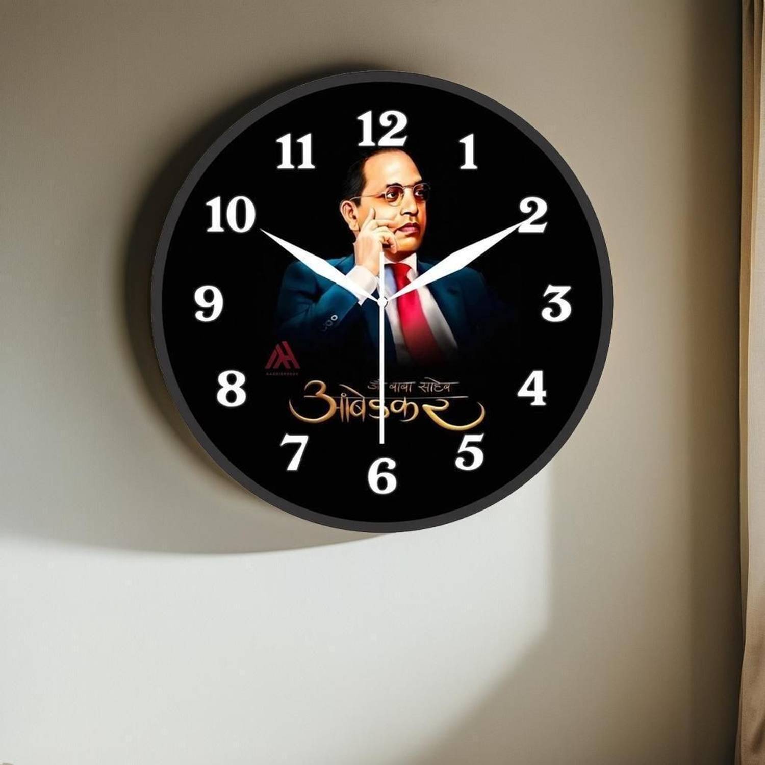 Aashish.Enterprises Analog 25 cm X 25 cm Wall Clock (Multicolor,