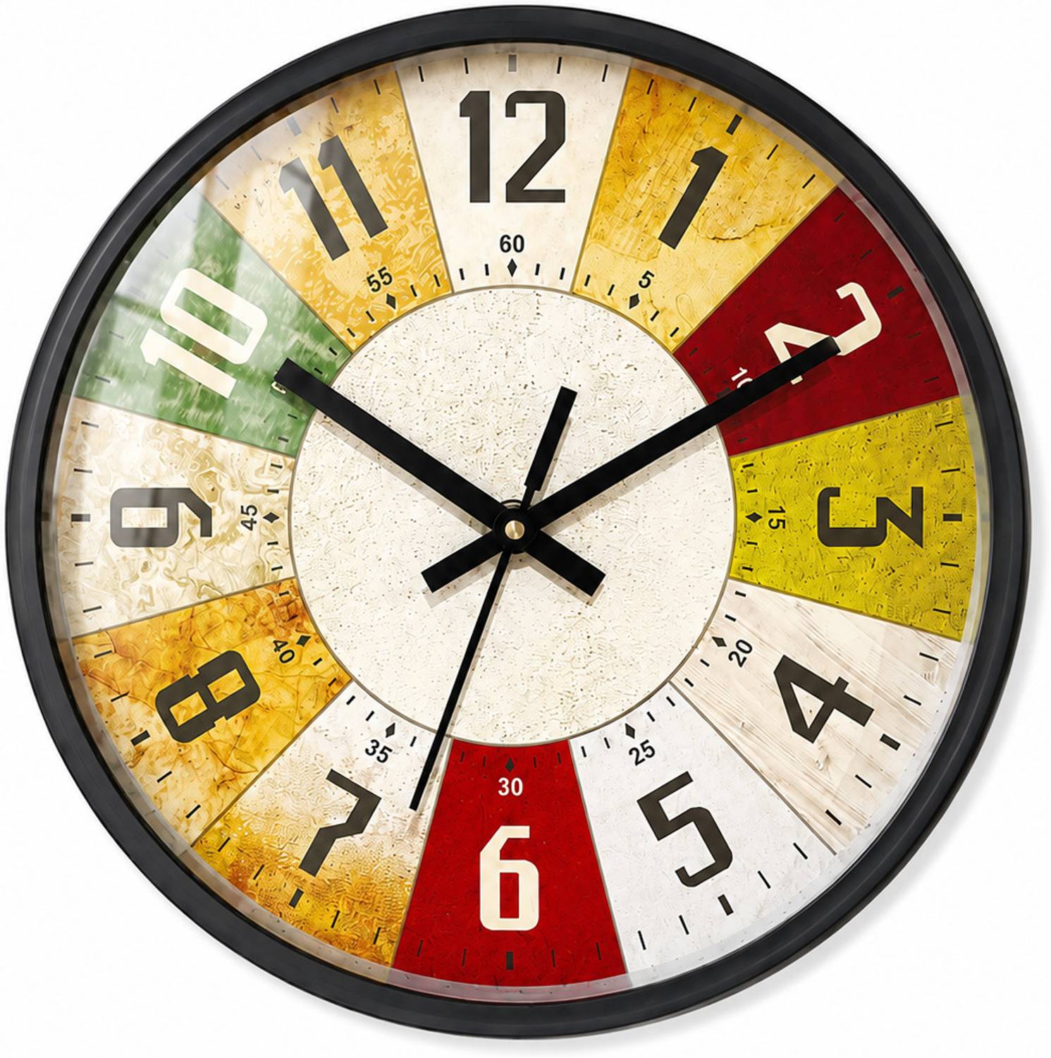 Aariz Luxury Analog 24.5 cm X 24.5 cm Wall Clock