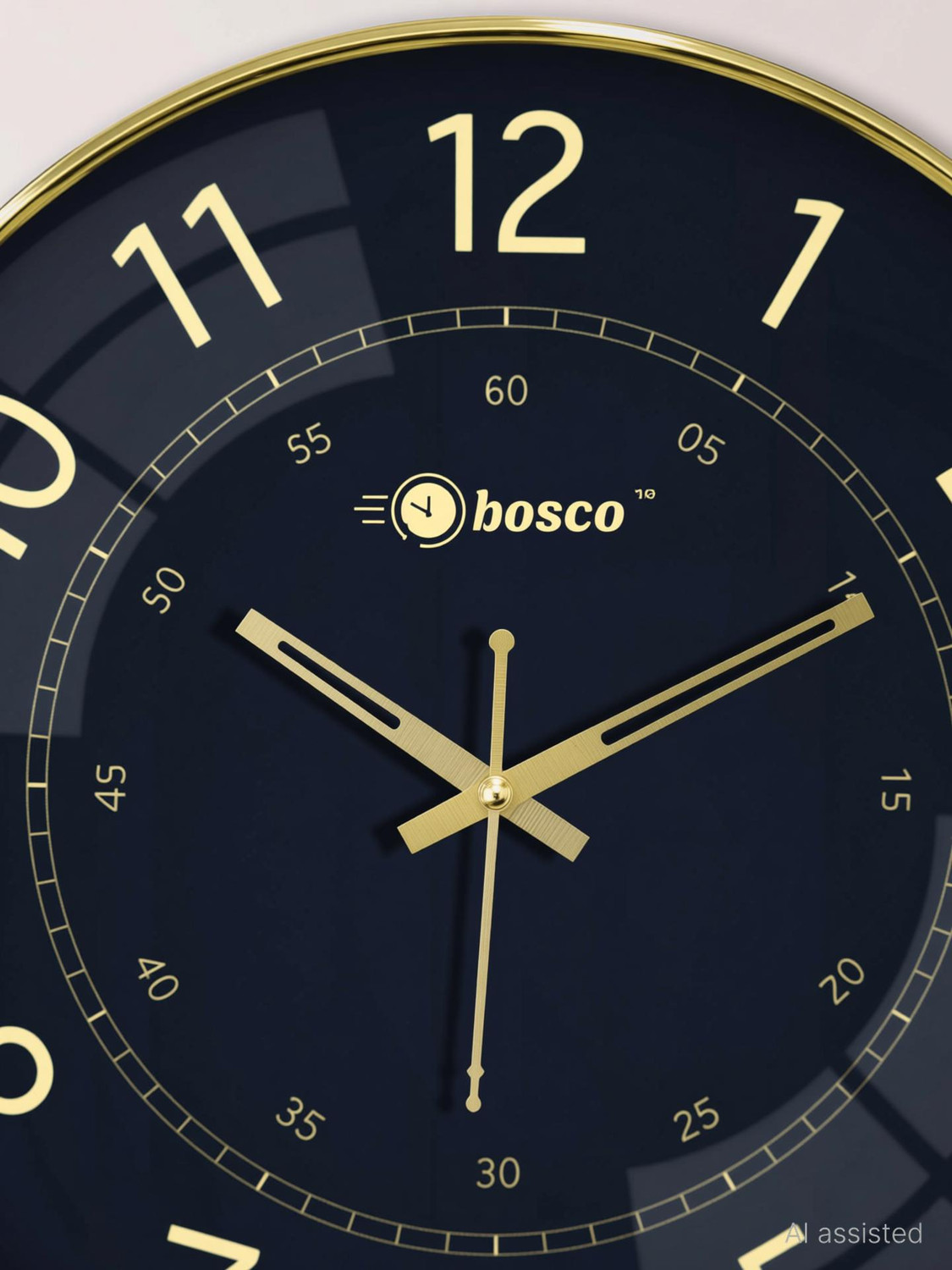 Image of BOSCO Analog 33 cm X 33 cm Wall Clock