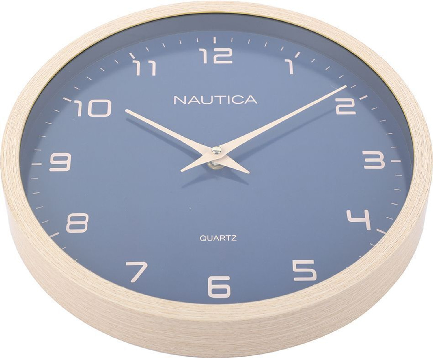 Image of Nautica Analog 30 cm X 30 cm Wall Clock