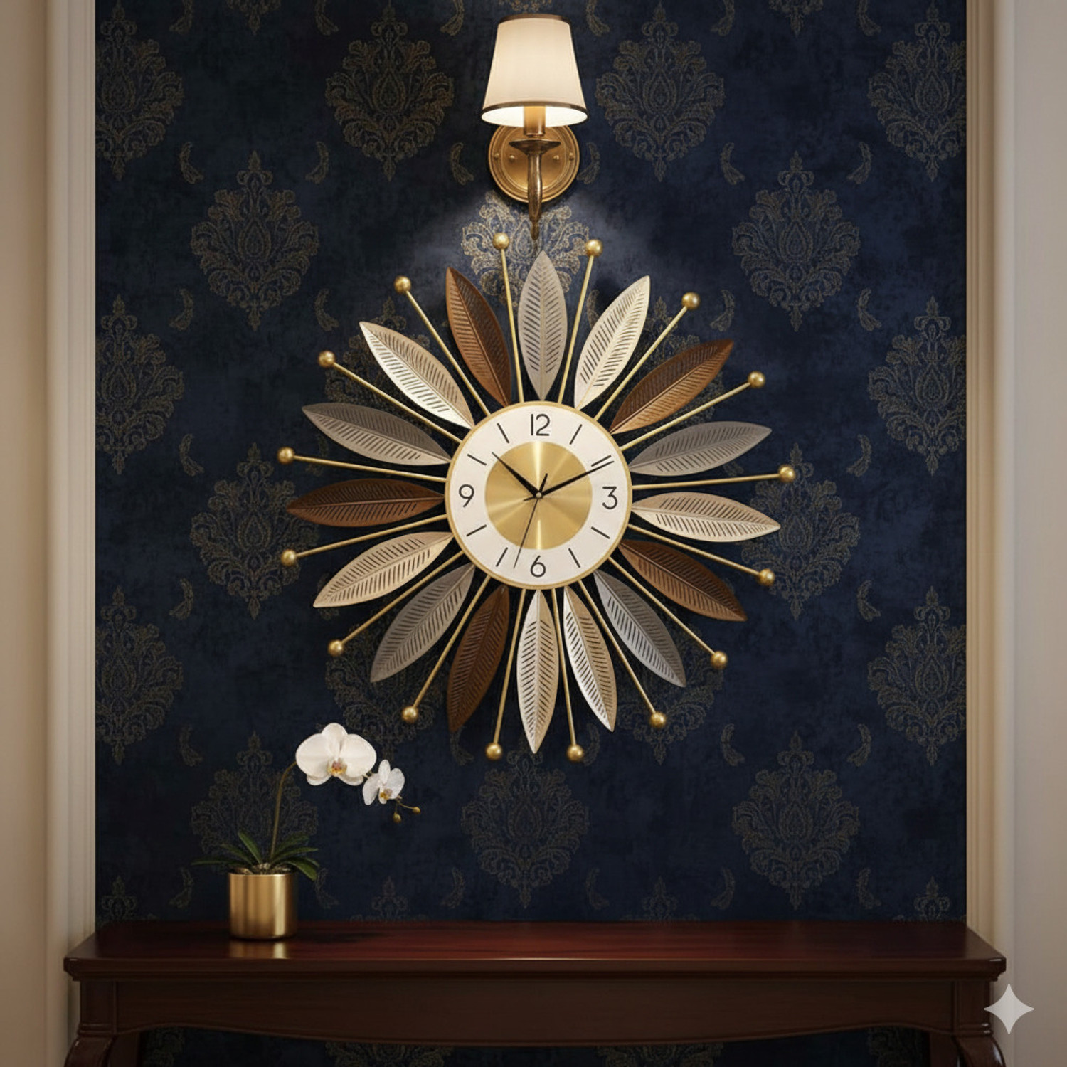 Image of Funterest Analog 55 cm X 55 cm Wall Clock