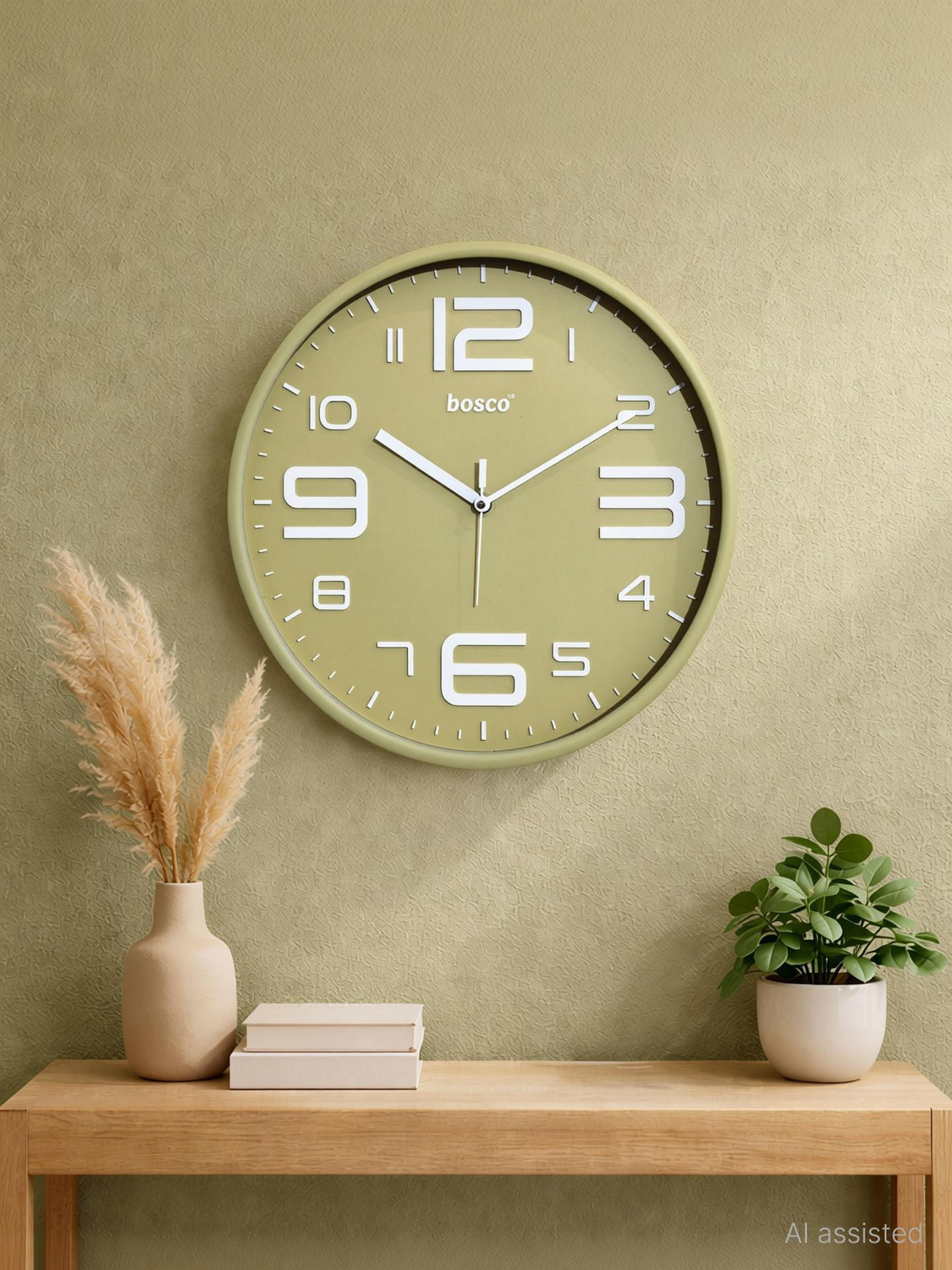 Image of BOSCO Analog 30 cm X 30 cm Wall Clock