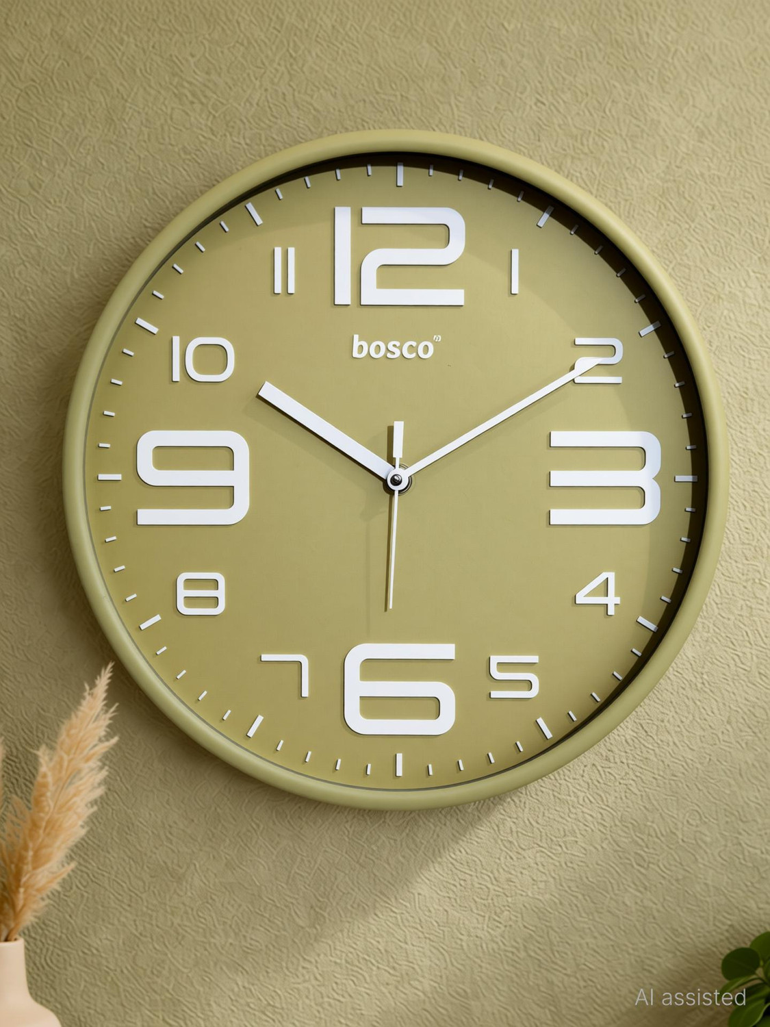 Image of BOSCO Analog 30 cm X 30 cm Wall Clock