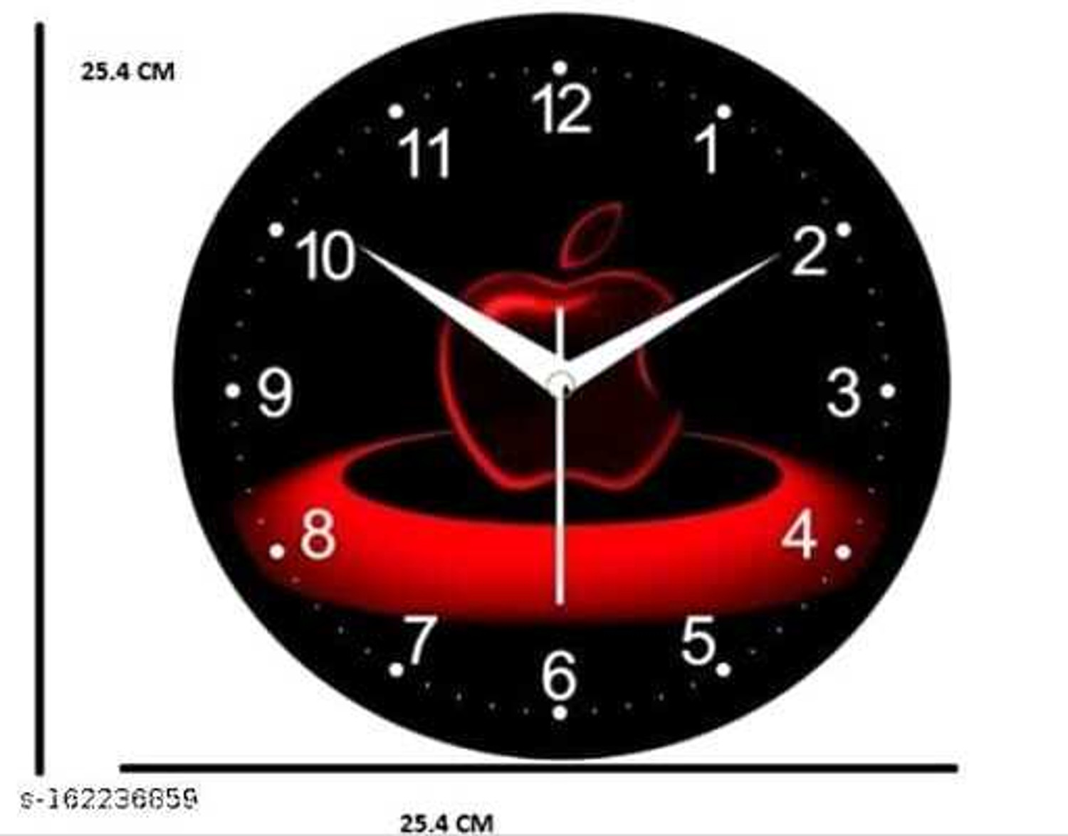 Image of TOWN CRAFTS Analog 20 cm X 20 cm Wall Clock