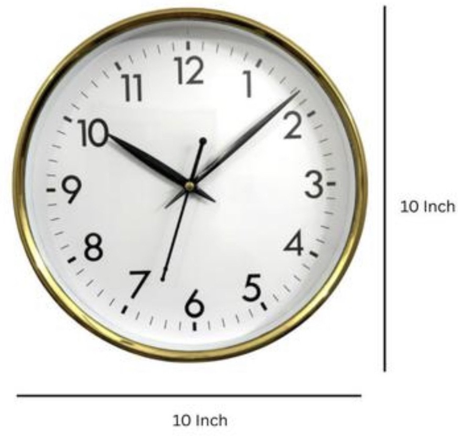Image of fams Analog 26 cm X 26 cm Wall Clock