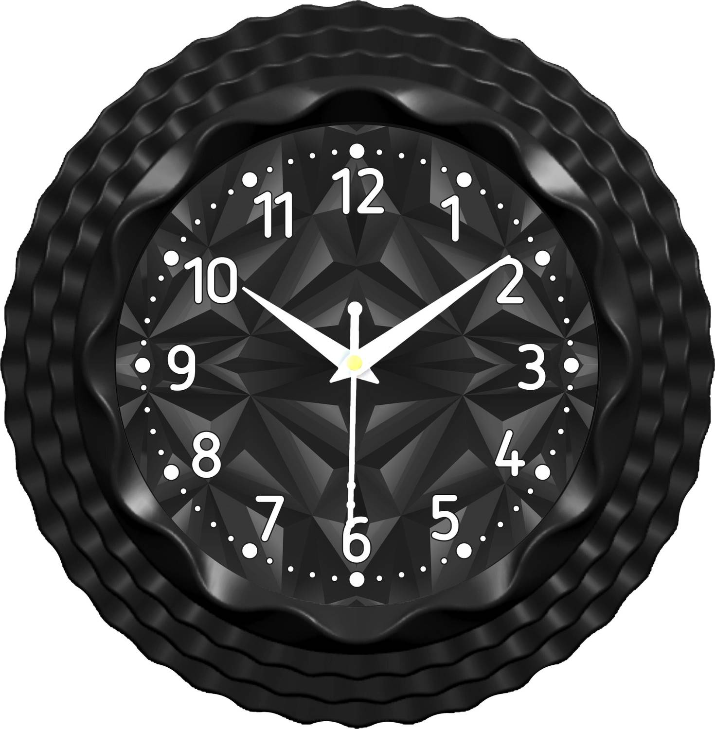 advikcraft Analog 22 cm X 22 cm Wall Clock
