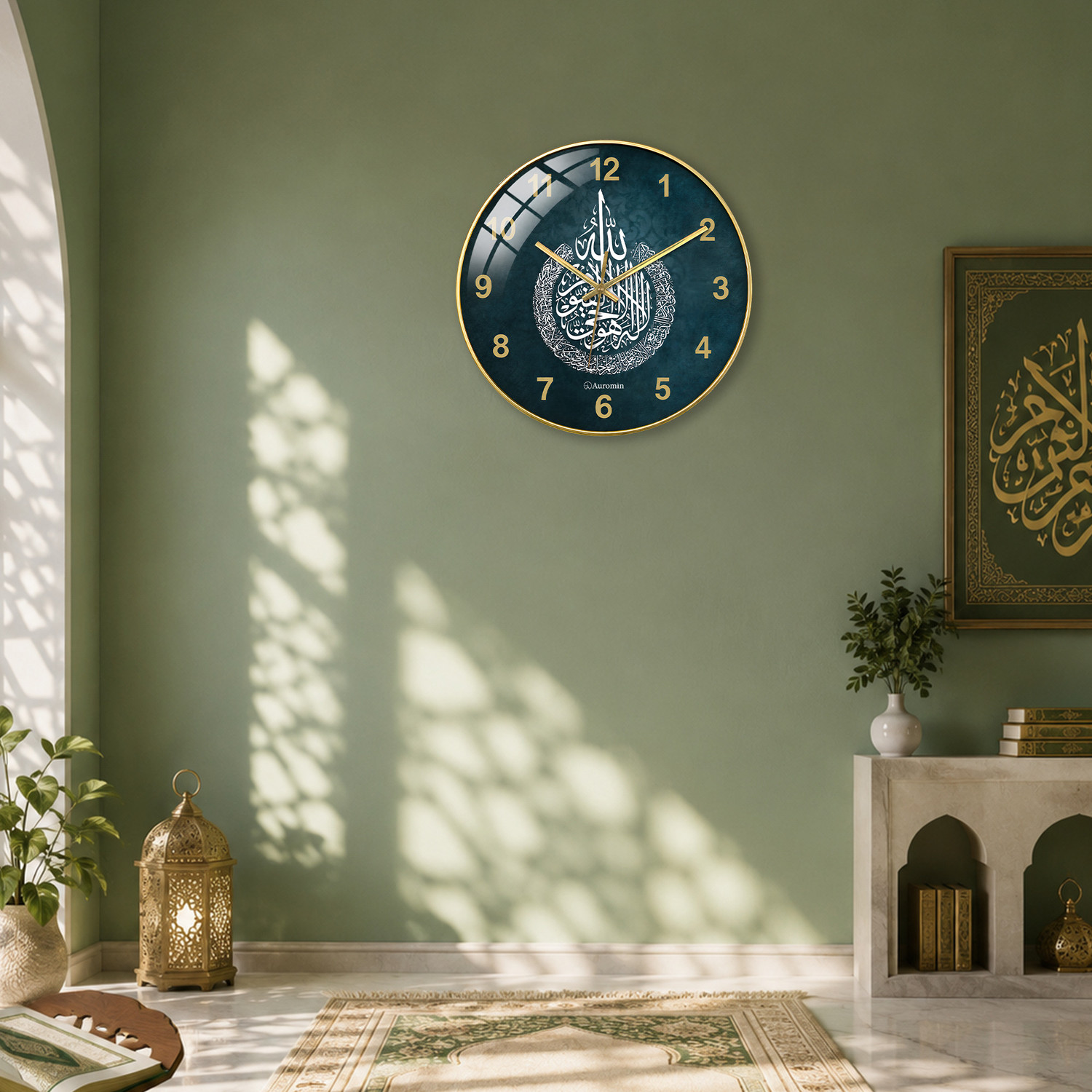 Image of Auromin Analog 30 cm X 30 cm Wall Clock