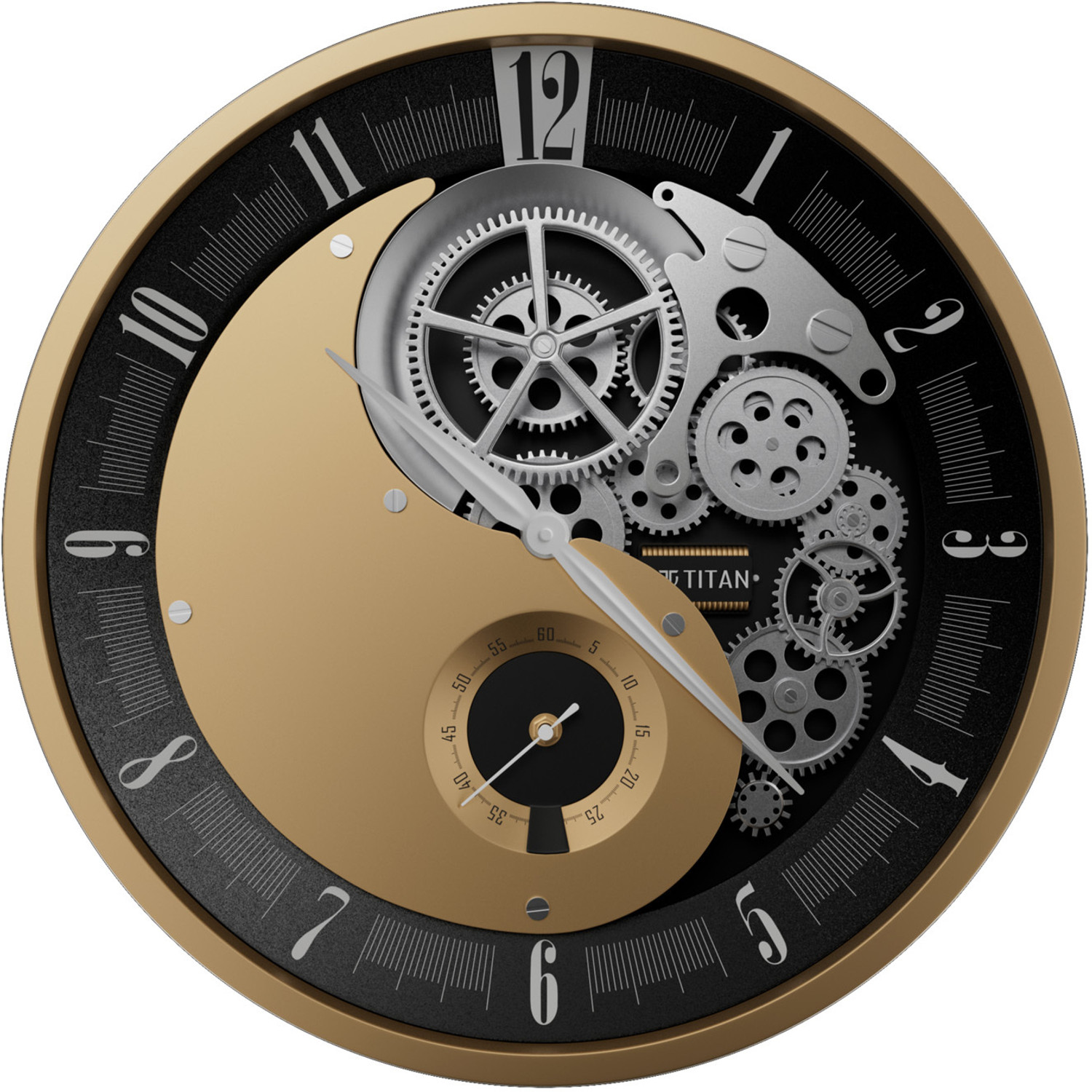 Image of Titan Analog 46 cm X 76 cm Wall Clock