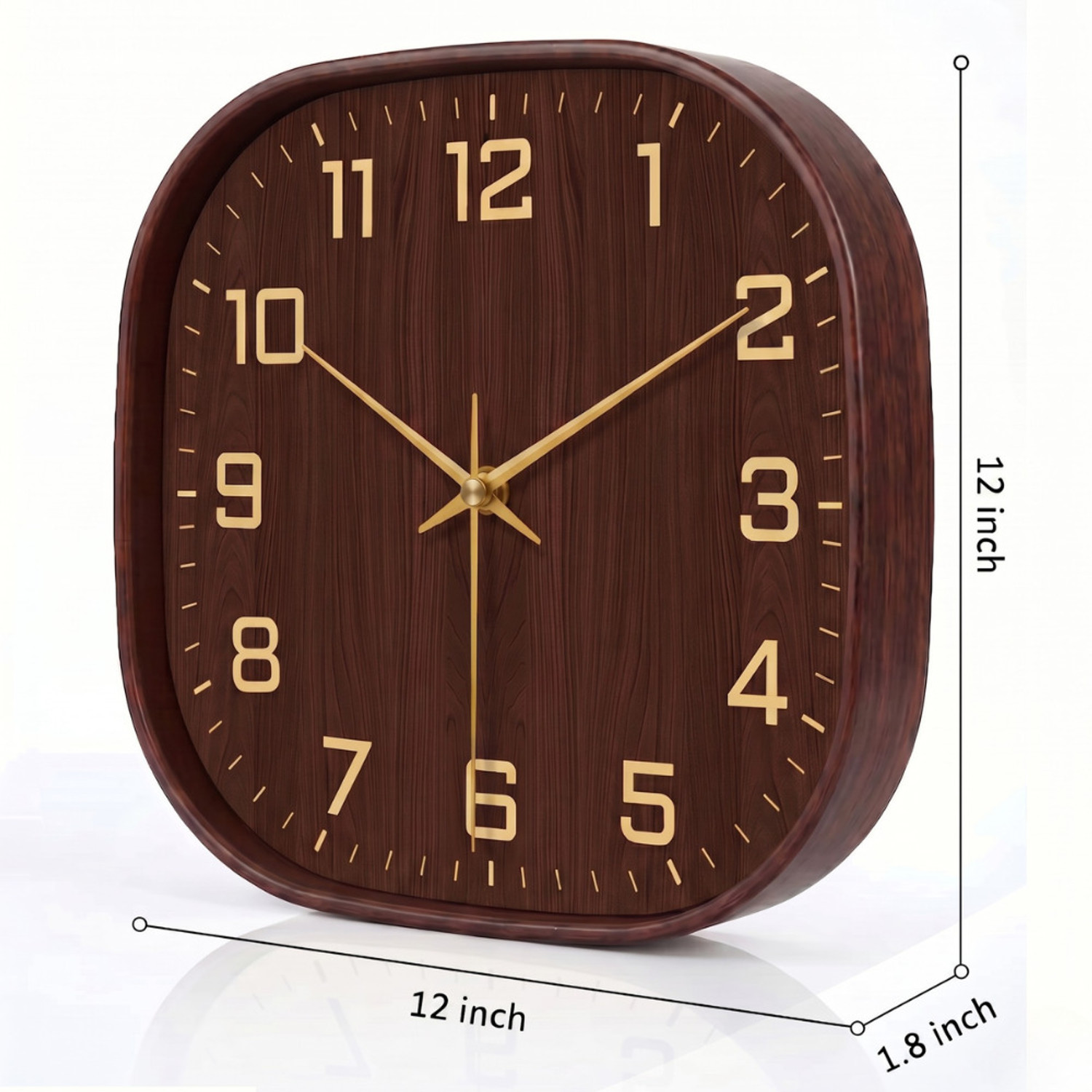 Image of GINOYABROTHERS Analog 30 cm X 30 cm Wall Clock