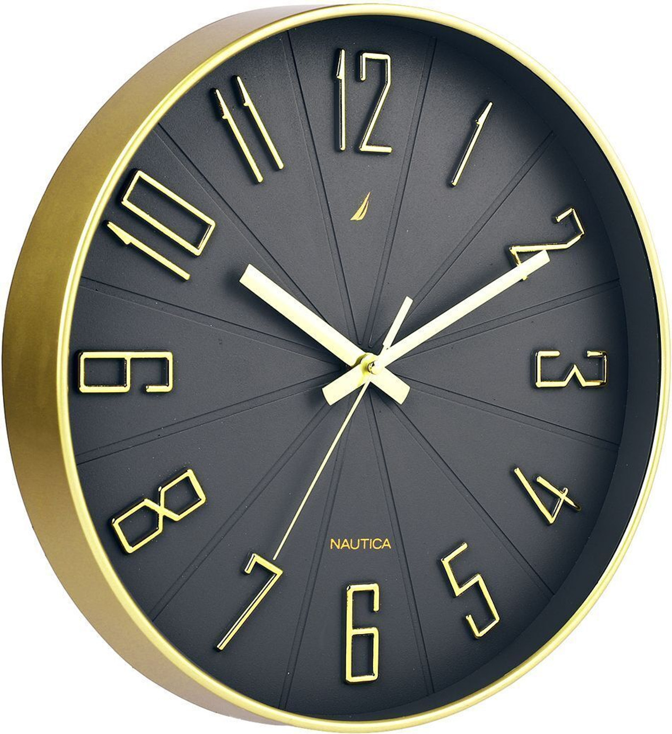 Image of Nautica Analog 30 cm X 30 cm Wall Clock