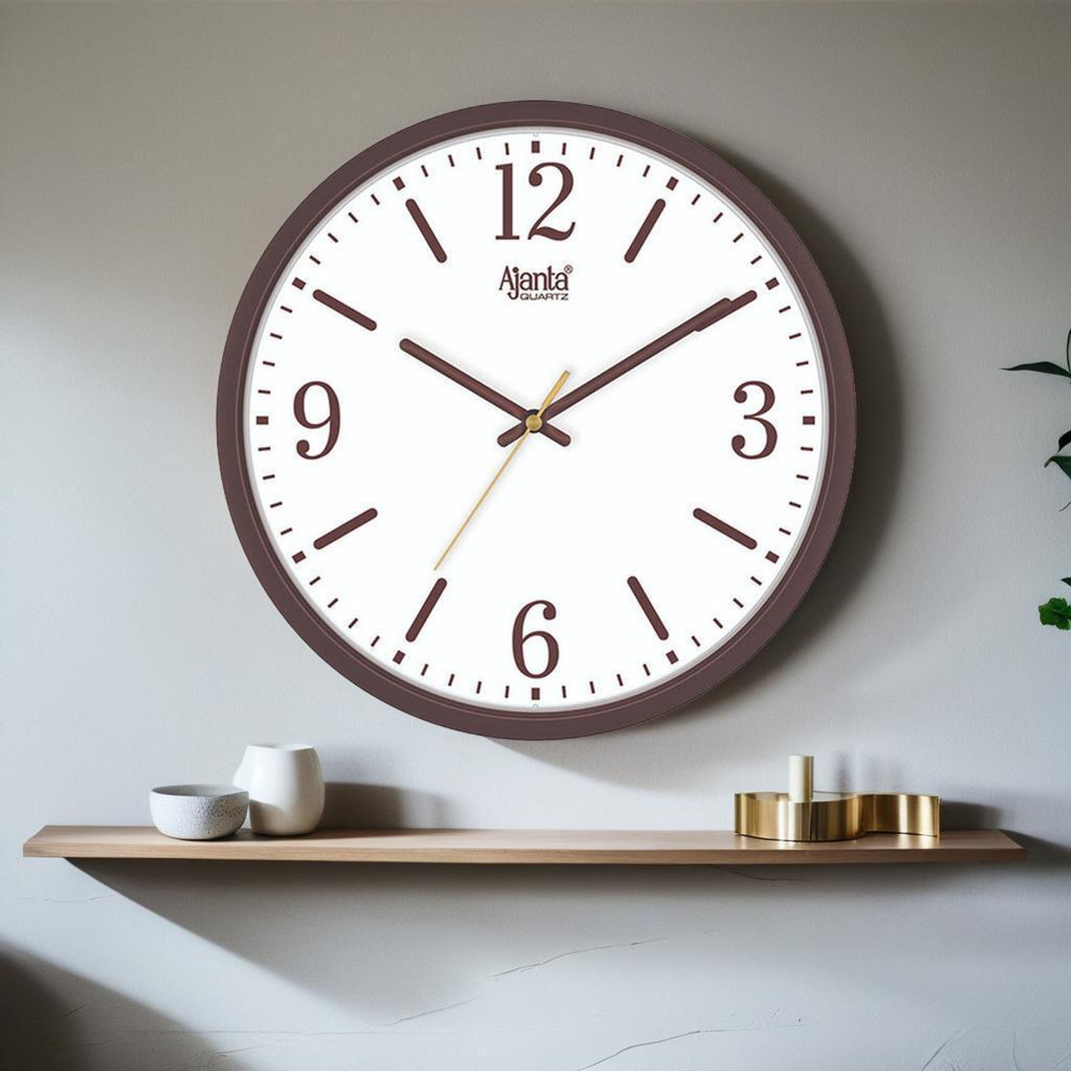 Image of AJANTA Analog 30 cm X 30 cm Wall Clock