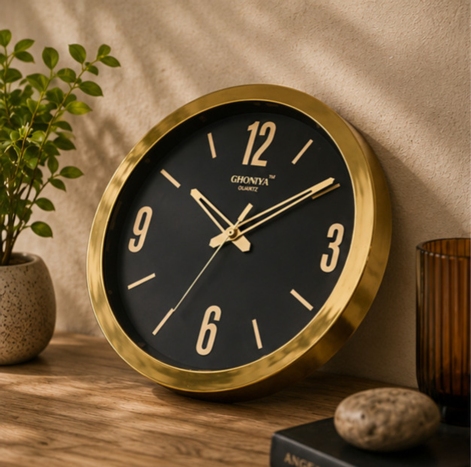 Image of Ghoniya enterprise Analog 20 cm X 20 cm Wall Clock