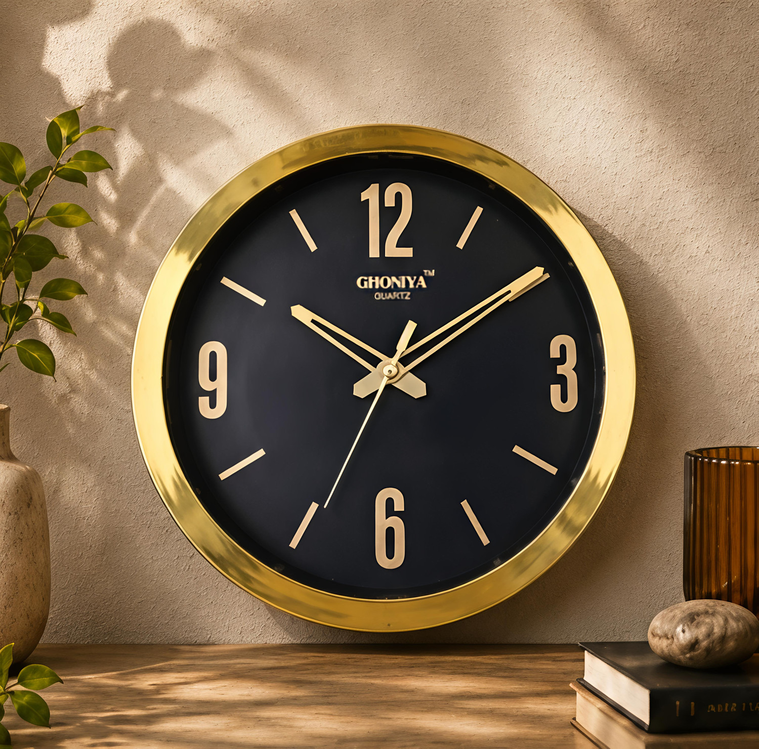 Image of Ghoniya enterprise Analog 20 cm X 20 cm Wall Clock
