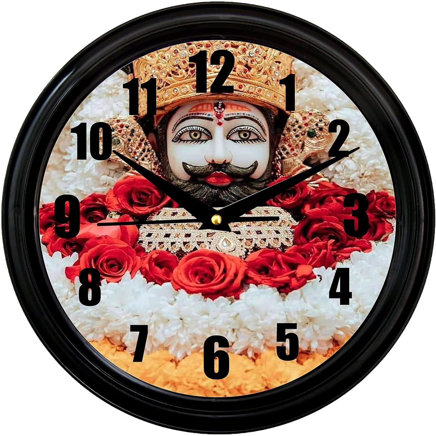 Image of BROIN CRAFT Analog 25 cm X 25 cm Wall Clock