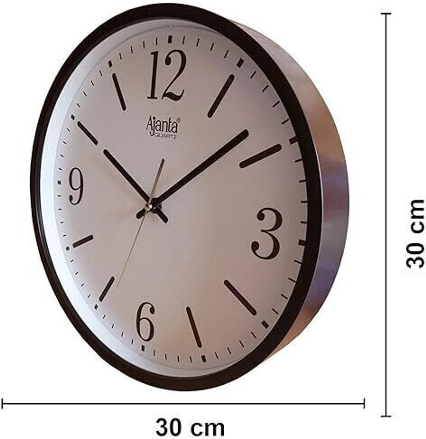 Image of AJANTA Analog 30 cm X 30 cm Wall Clock
