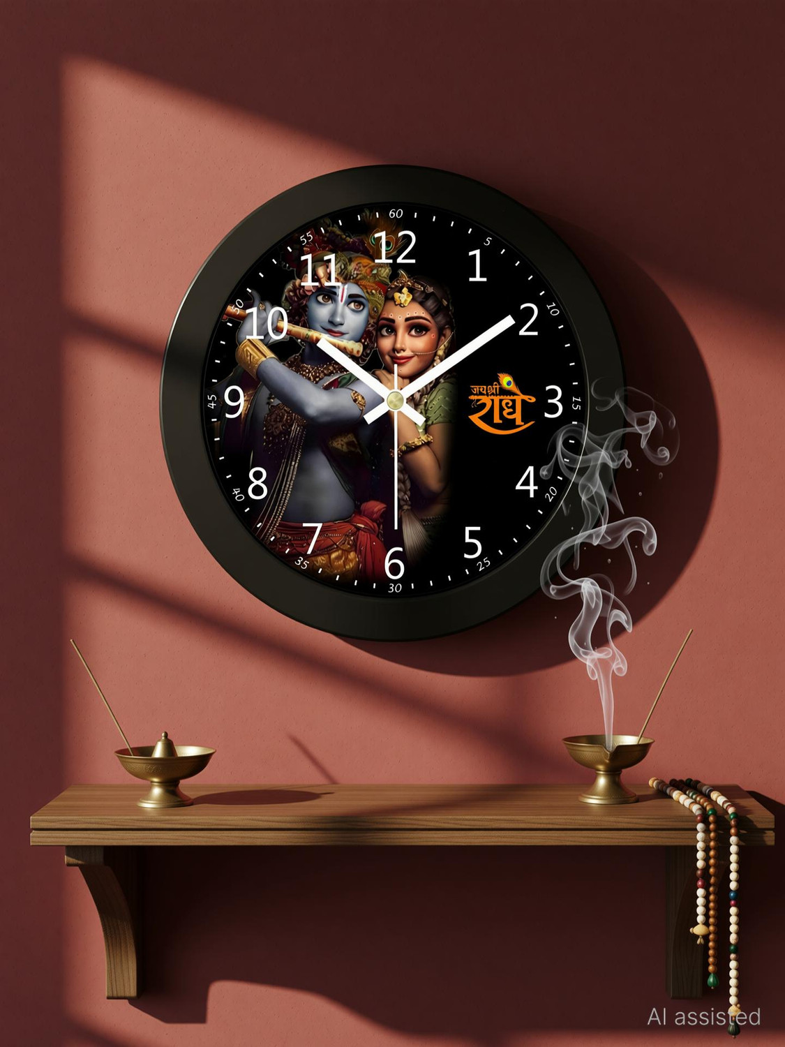 Image of TrendsTube Analog 25 cm X 25 cm Wall Clock