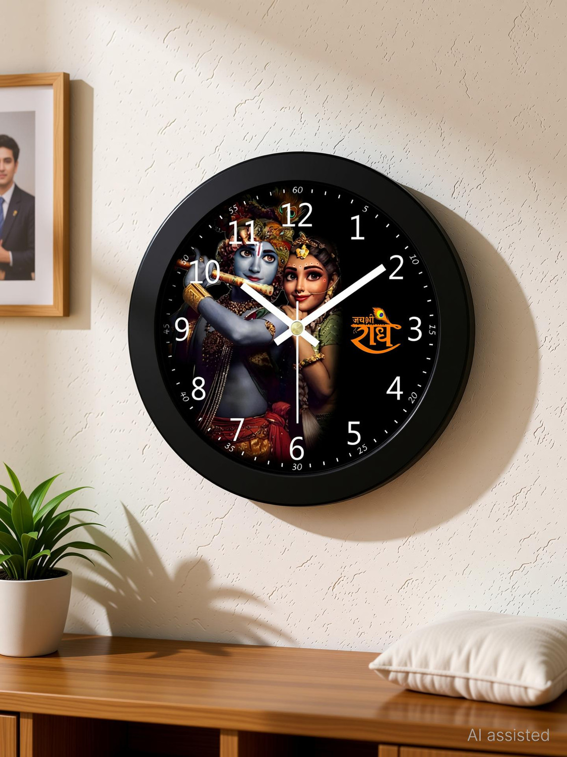 Image of TrendsTube Analog 25 cm X 25 cm Wall Clock