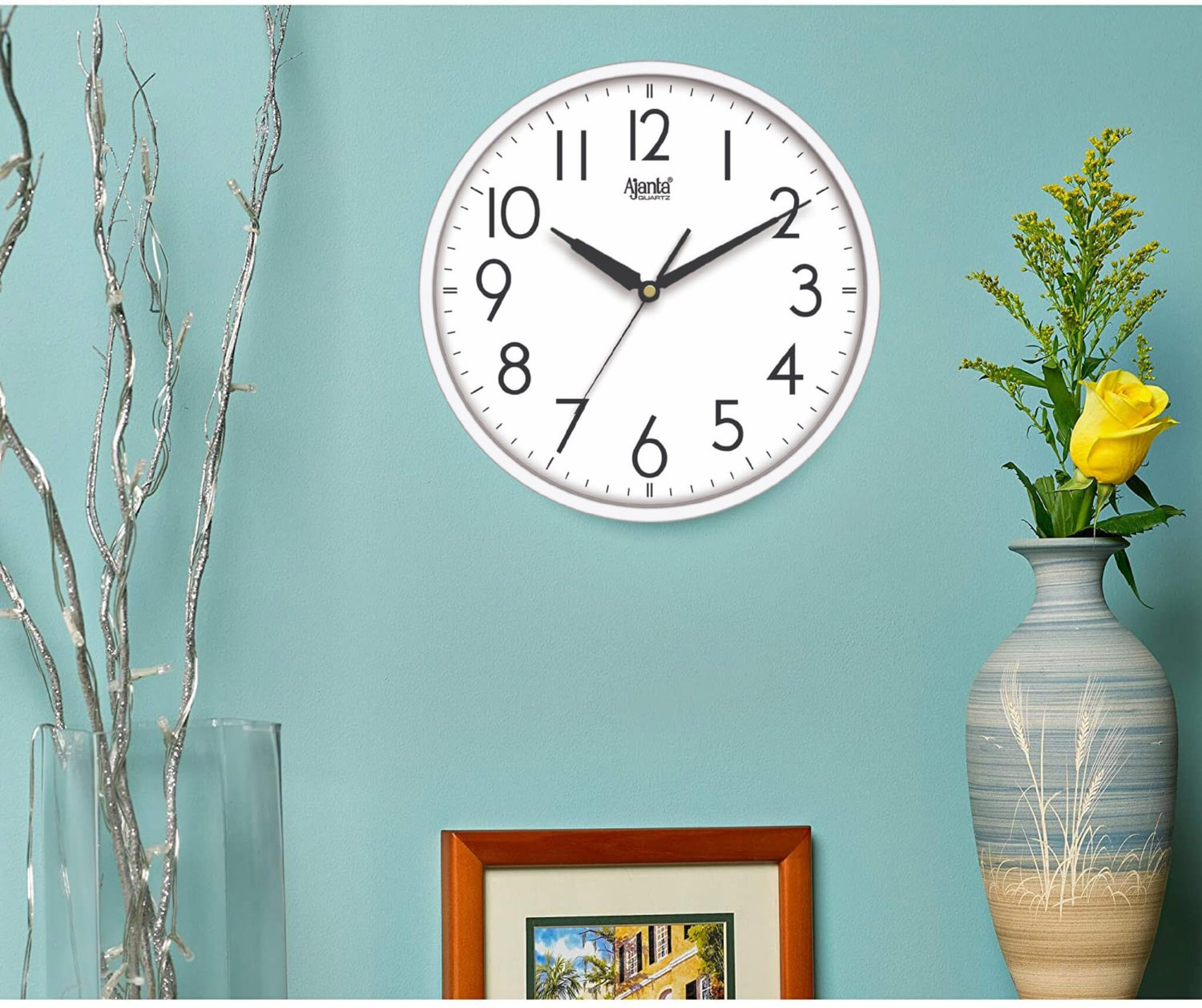 Image of AJANTA Analog 30 cm X 30 cm Wall Clock