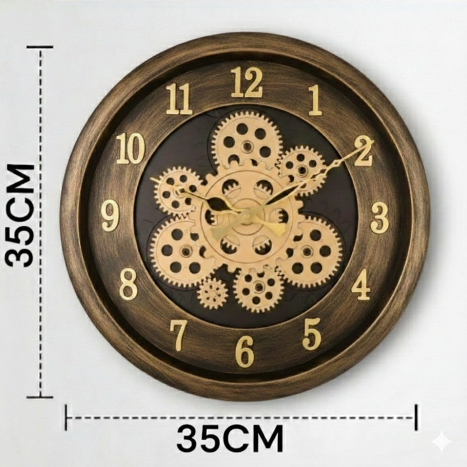 Image of milanwatchhouse Analog 35 cm X 35 cm Wall Clock