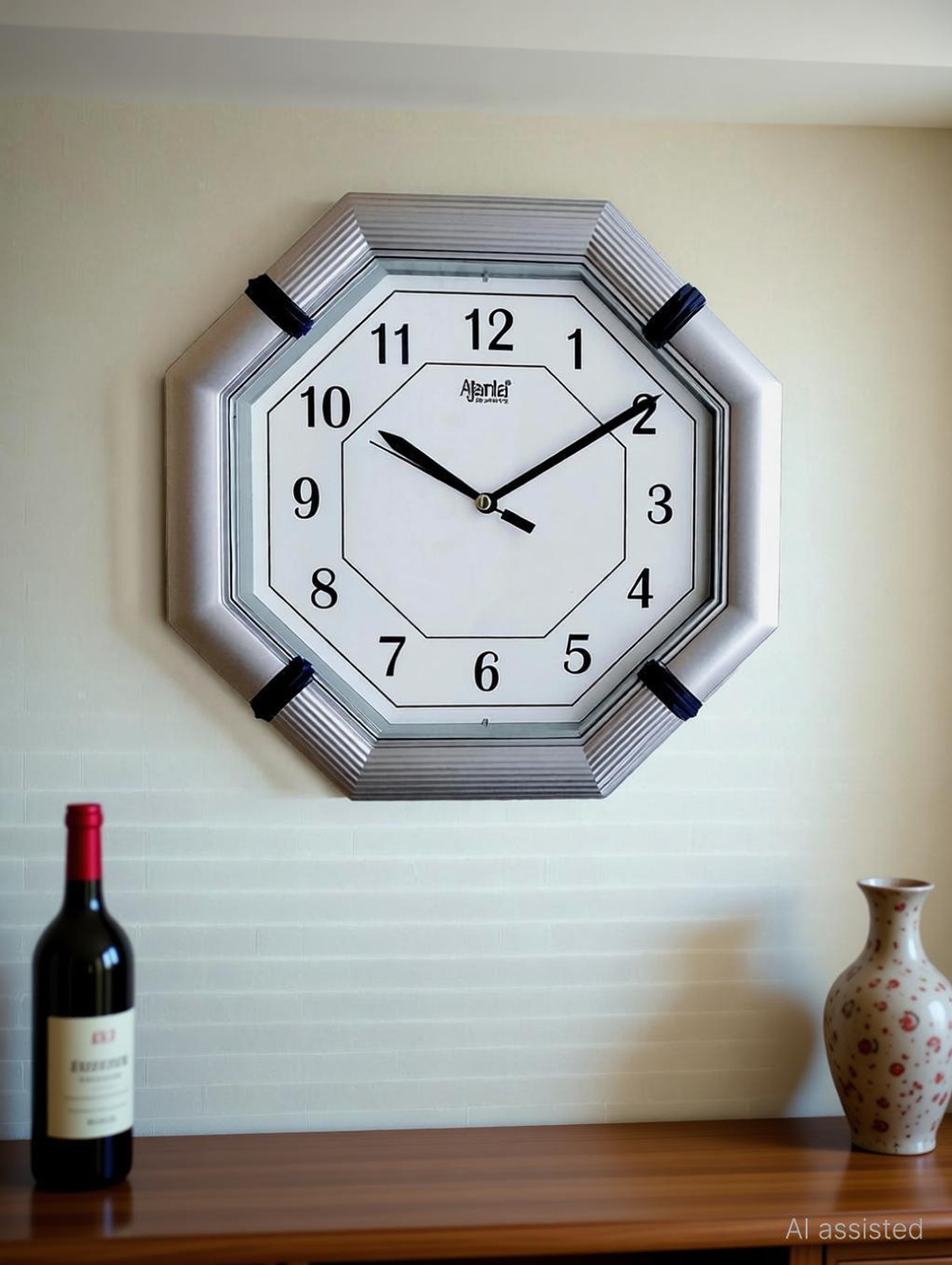 Image of AJANTA Analog 25 cm X 25 cm Wall Clock