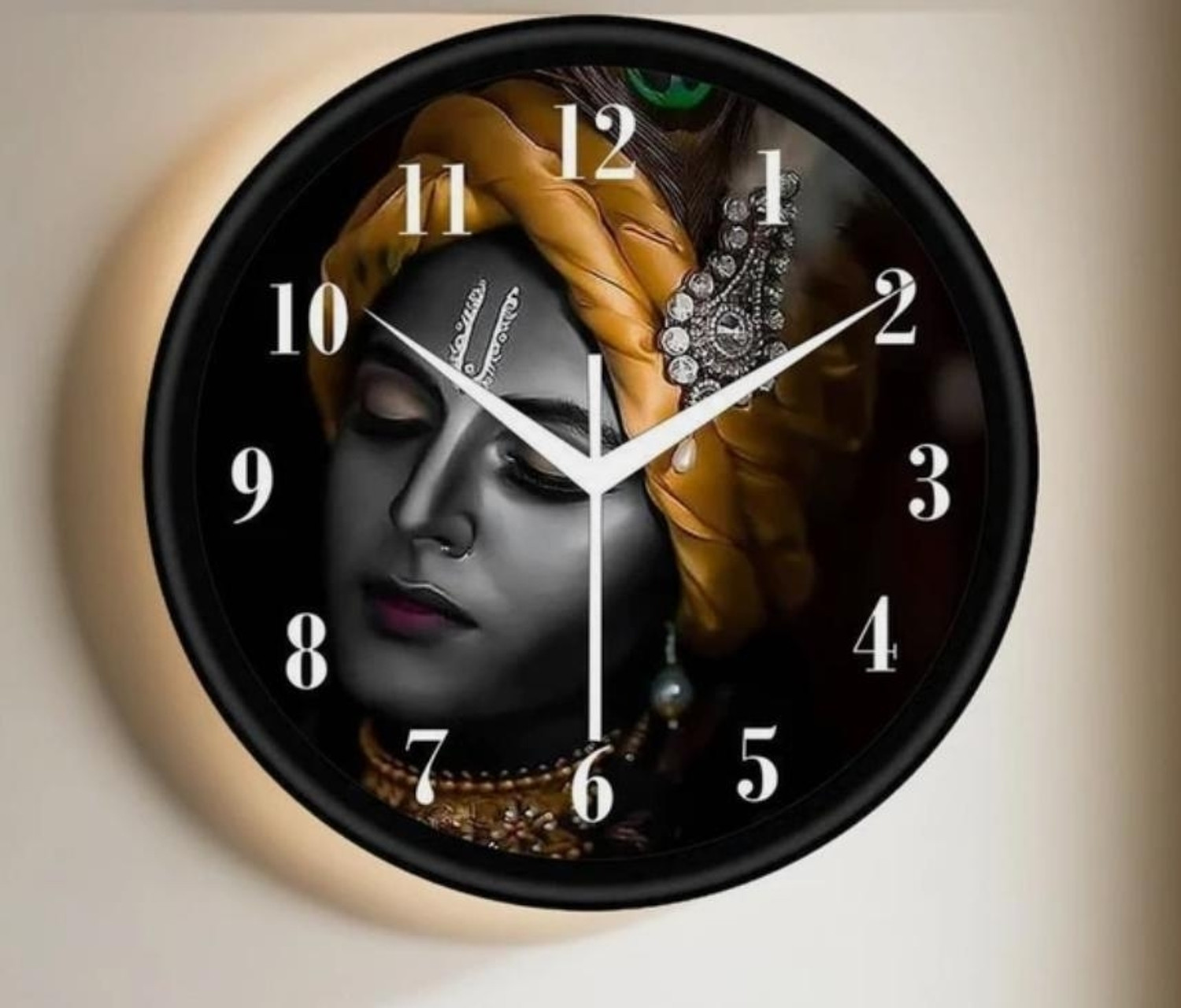 Image of BROIN CRAFT Analog 25 cm X 25 cm Wall Clock