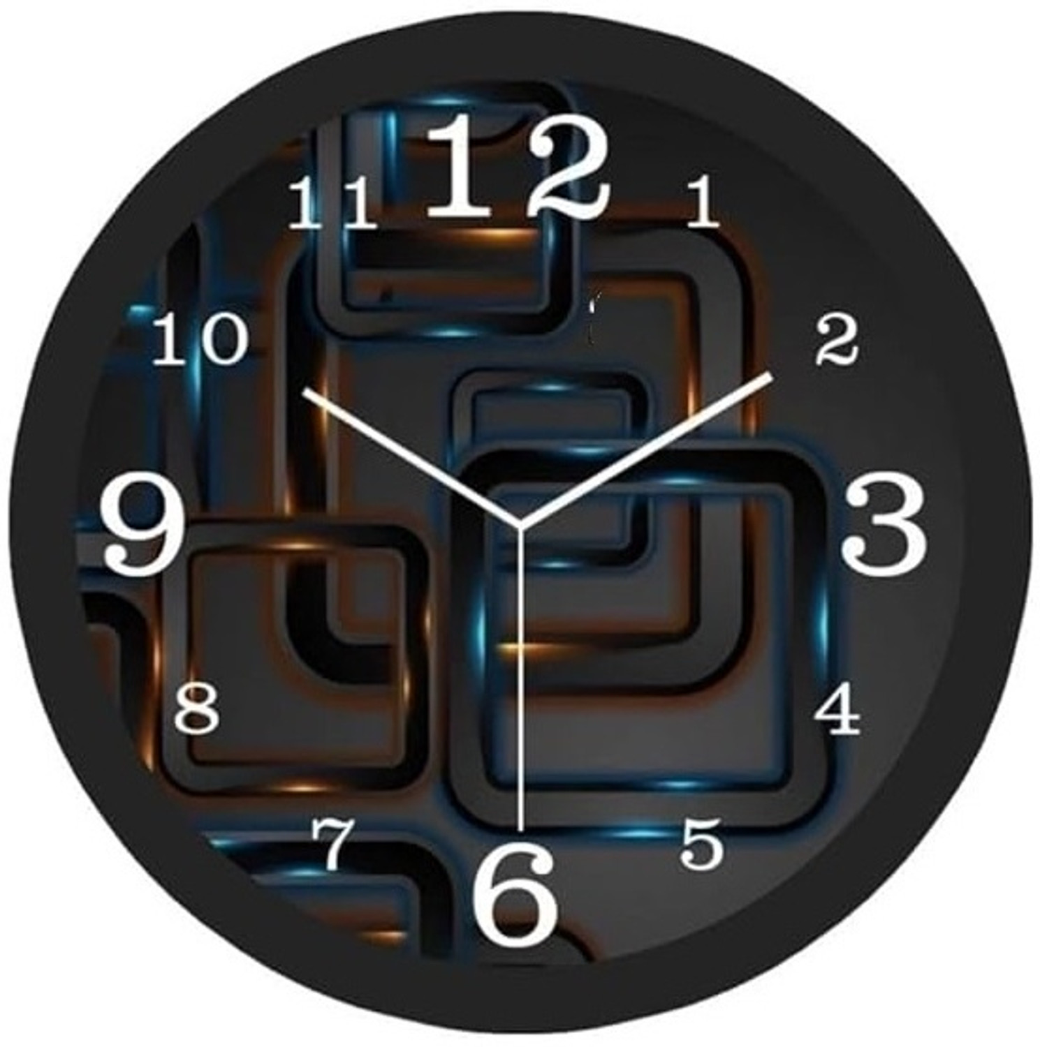 Image of bur Analog 28 cm X 28 cm Wall Clock