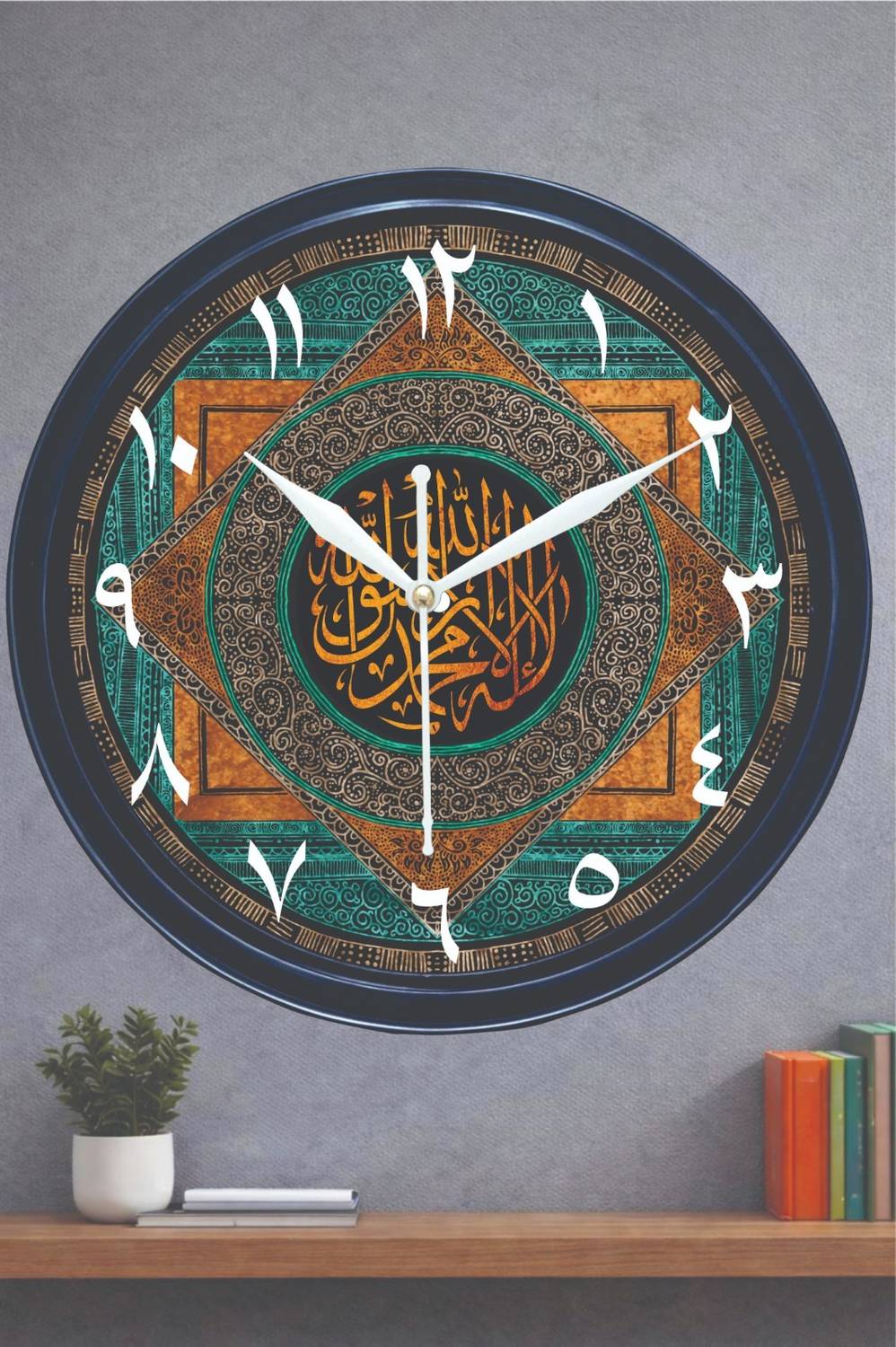 pari enterprises Analog 25 cm X 25 cm Wall Clock (Multicolor, Wit