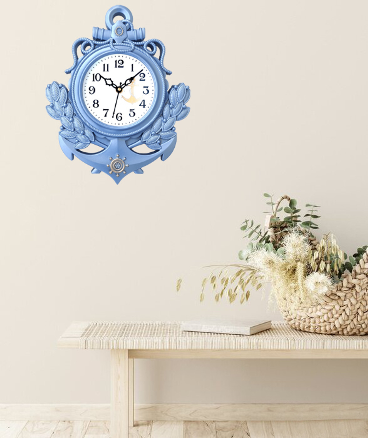 Image of Santu Analog 31 cm X 24 cm Wall Clock