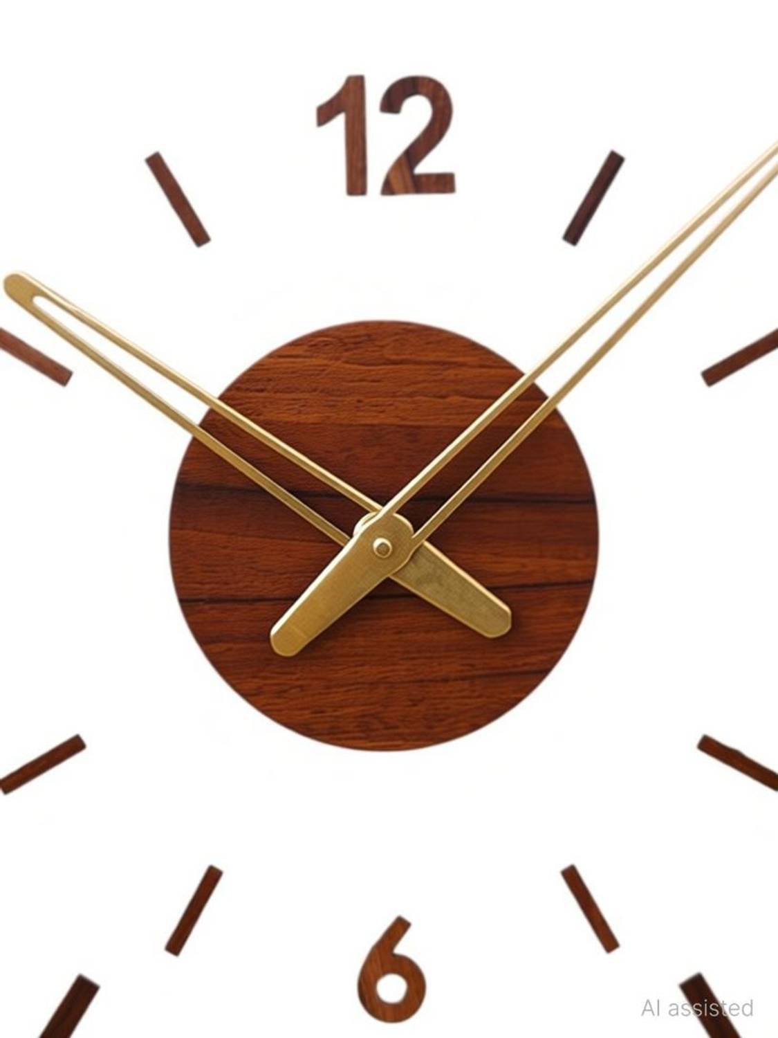 FASTQT 70x70 cm Analog Wall Clock - Image 3
