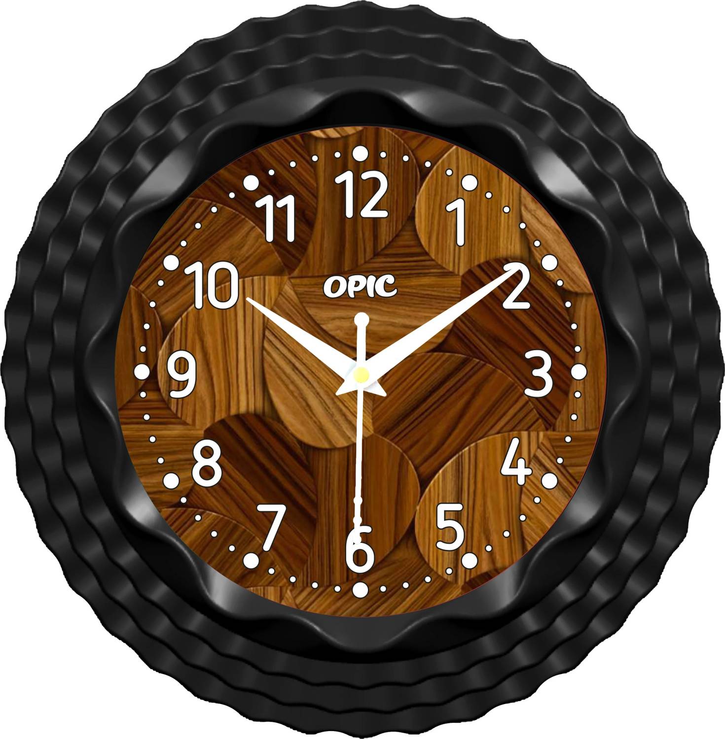 advikcraft Analog 22 cm X 22 cm Wall Clock