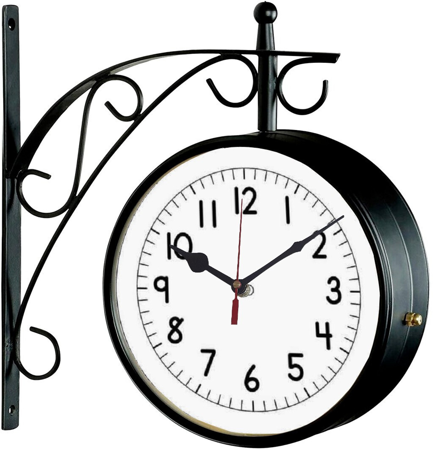 Image of Saree House Analog 30 cm X 25 cm Wall Clock