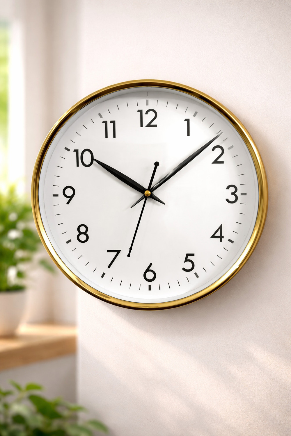 Image of fams Analog 26 cm X 26 cm Wall Clock