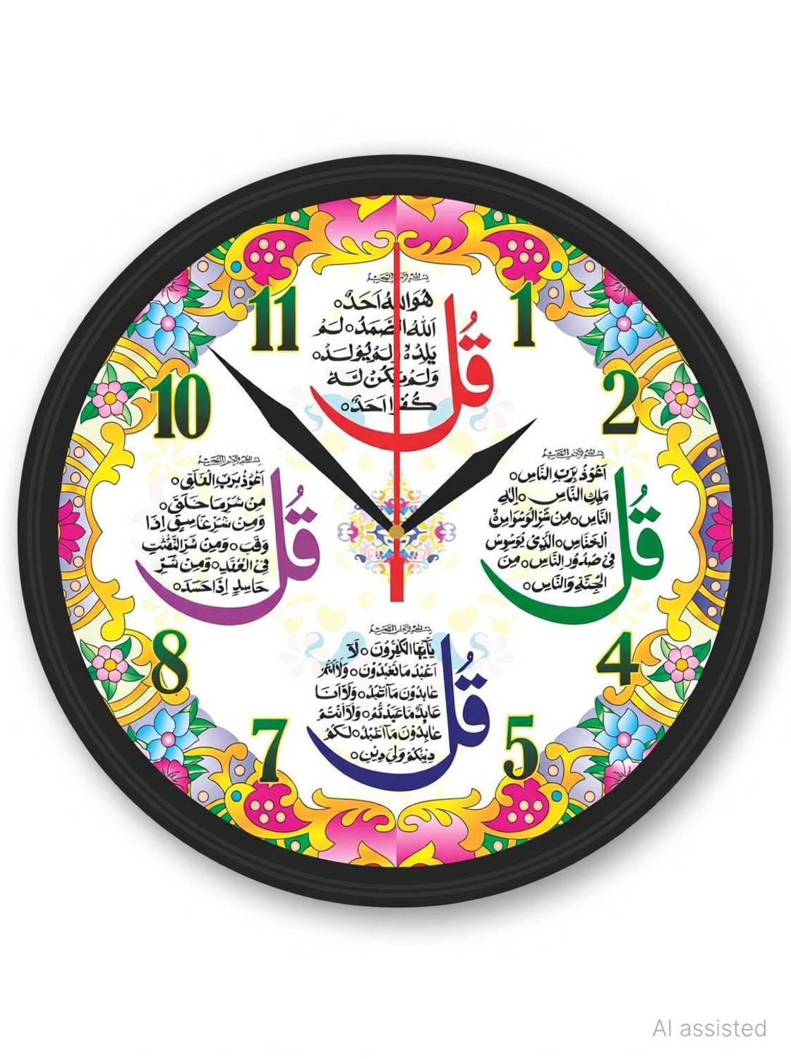 ASVCREATIONS Analog 25 cm X 25 cm Wall Clock