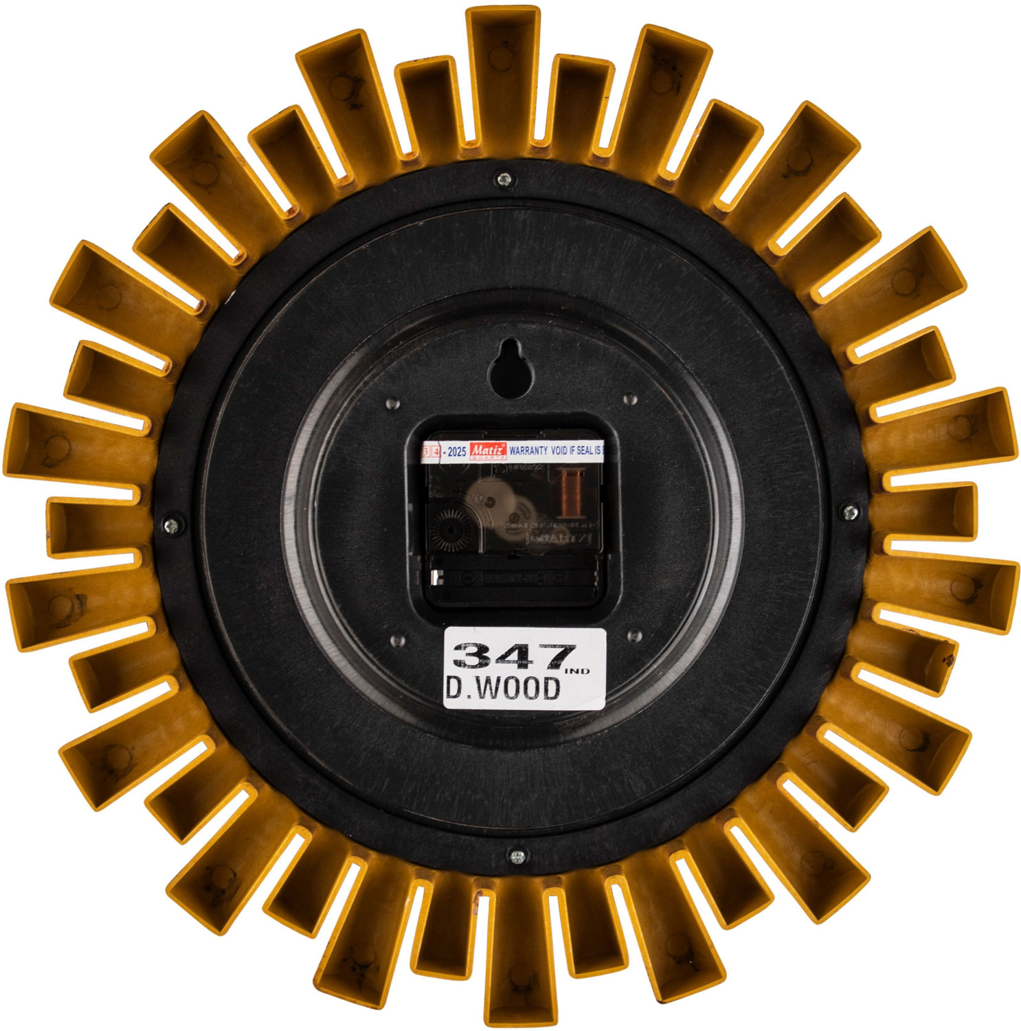 Image of matiz Analog 32.02 cm X 32.02 cm Wall Clock