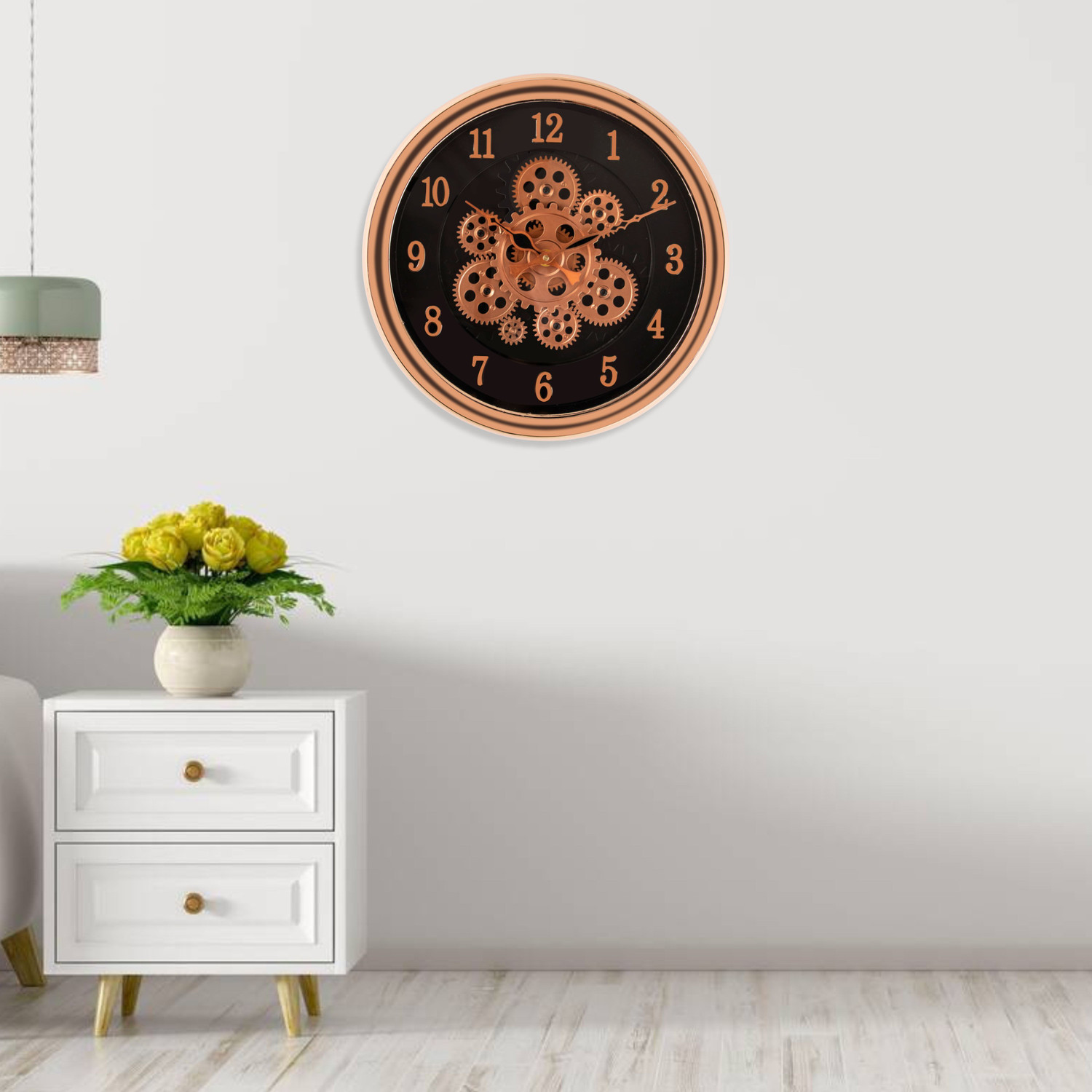 Image of BOSCO Analog 33 cm X 33 cm Wall Clock