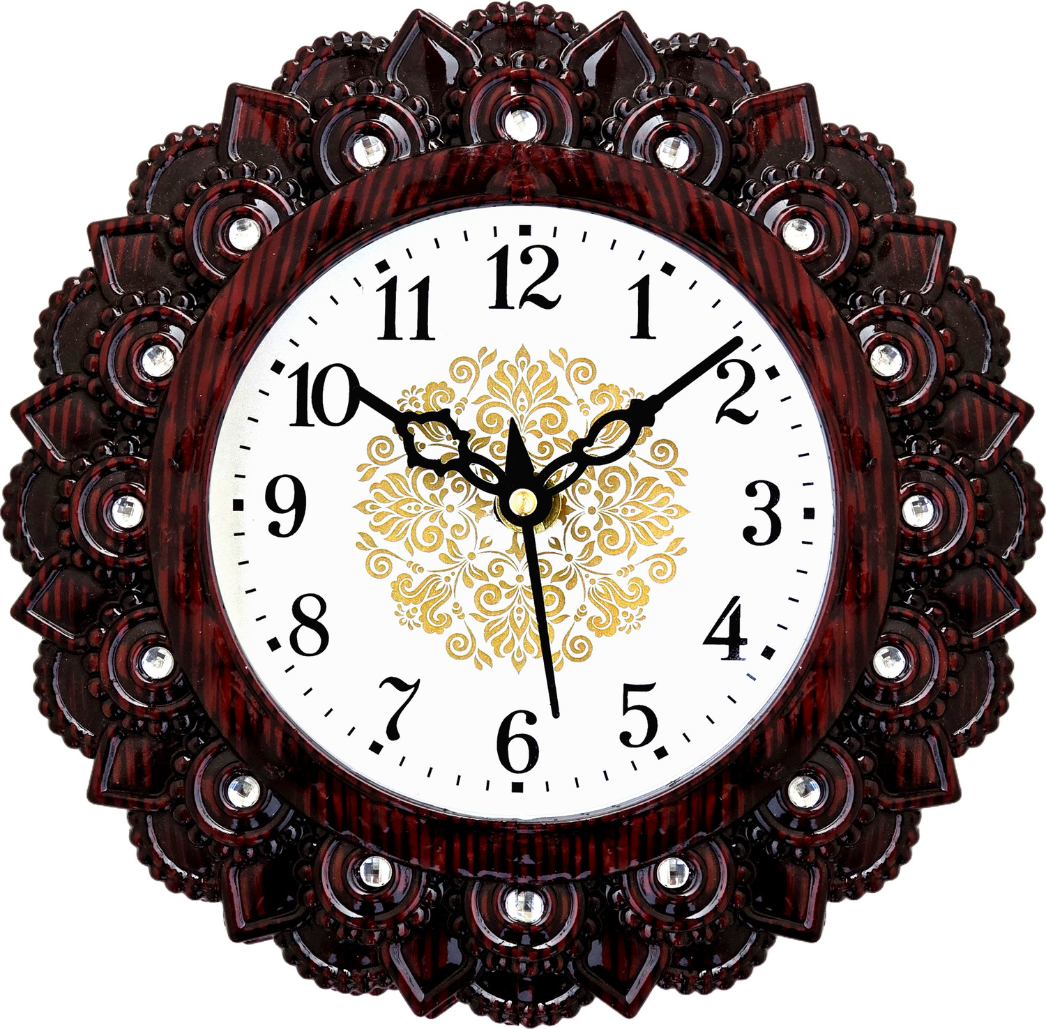 Image of Shrijay Analog 21 cm X 21 cm Wall Clock