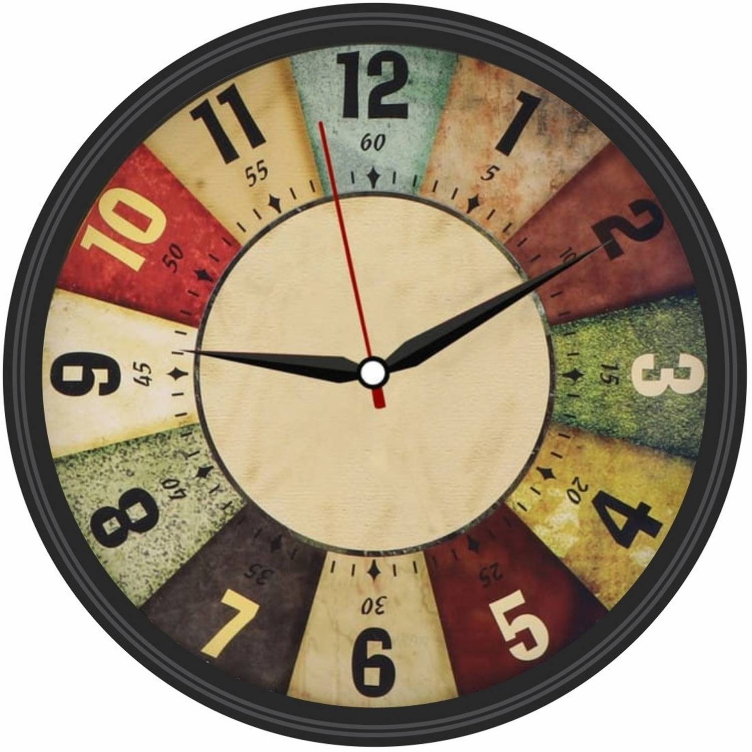 ASVCREATIONS Analog 25 cm X 25 cm Wall Clock