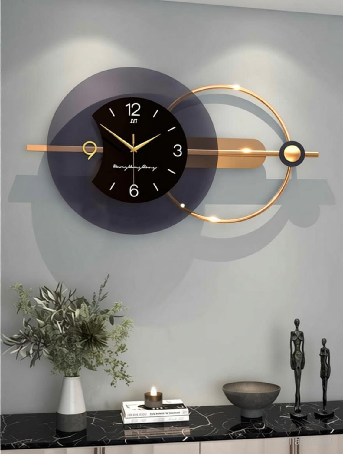 Image of Art House Analog 54 cm X 95 cm Wall Clock