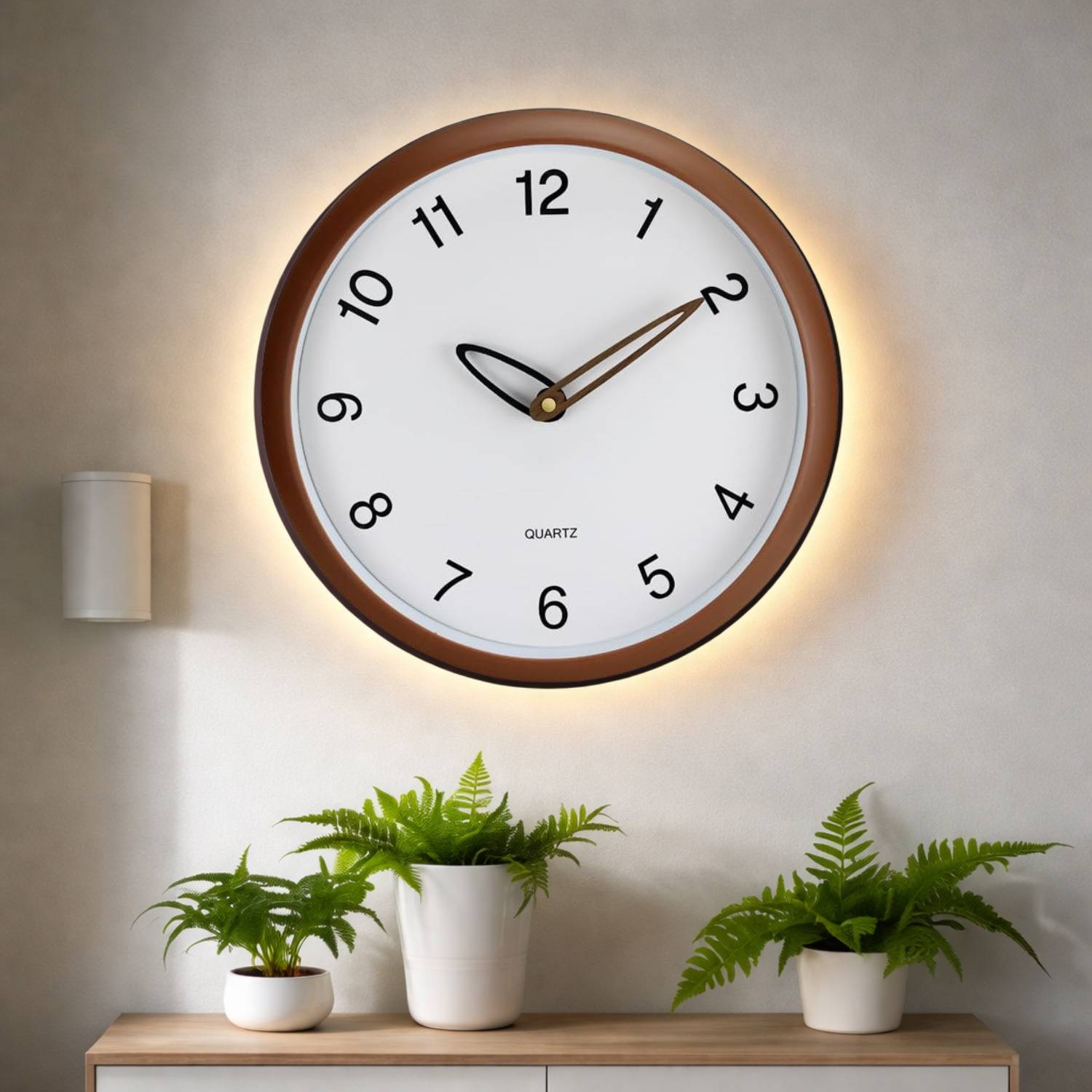 AshandRoh Analog 30 cm X 30 cm Wall Clock