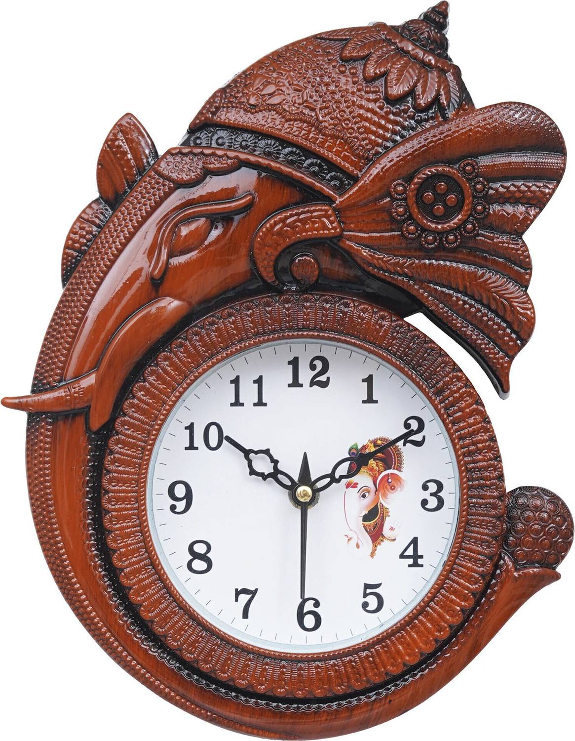 advikcraft Analog 11 cm X 23 cm Wall Clock