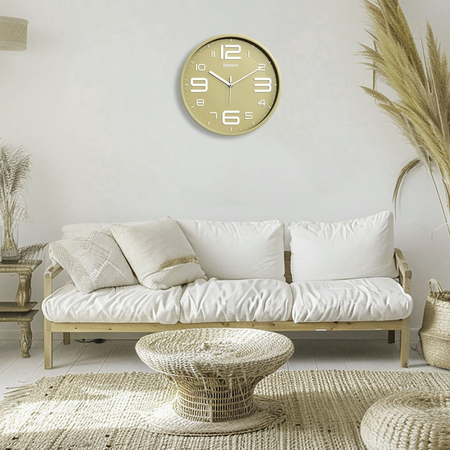 Image of BOSCO Analog 30 cm X 30 cm Wall Clock