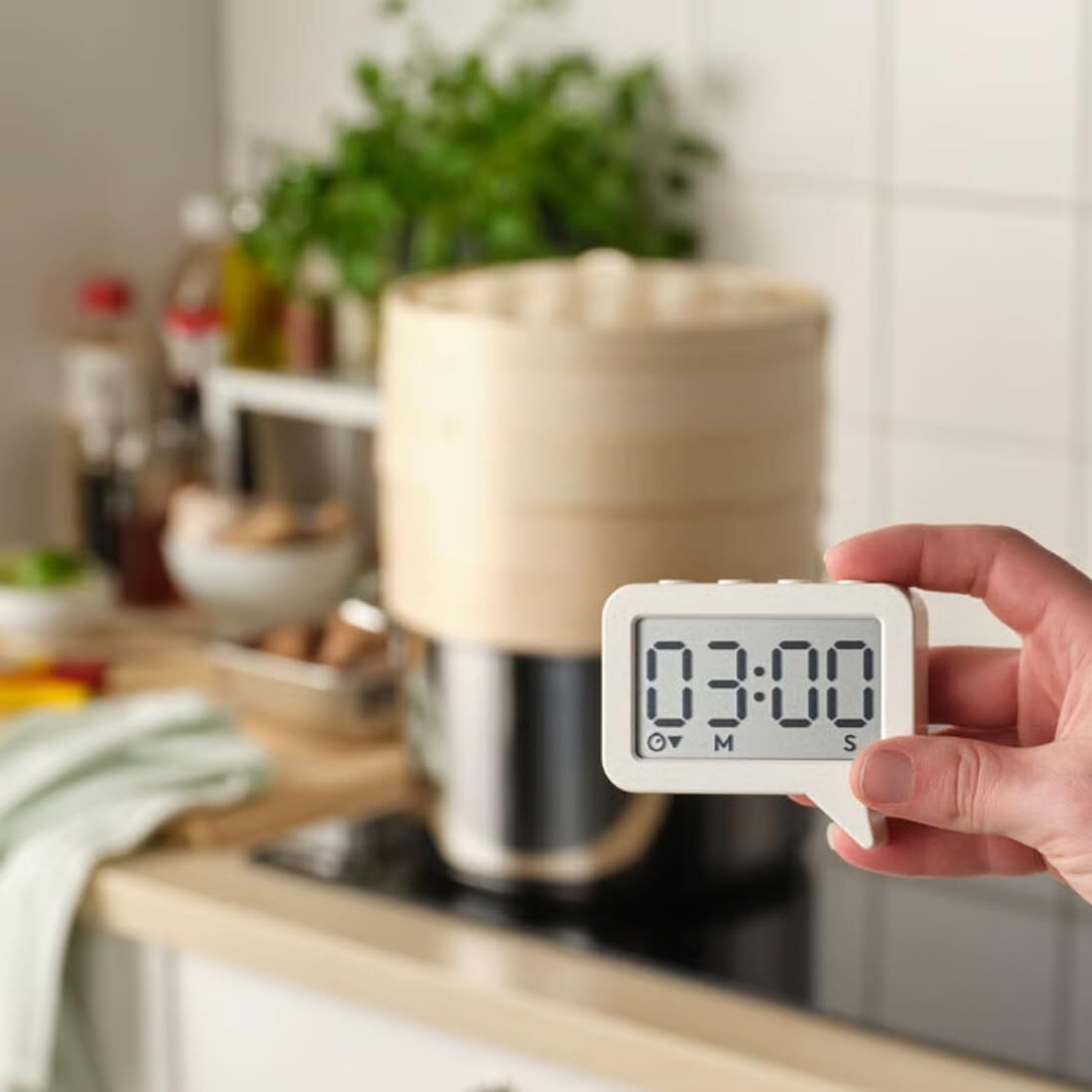 Image of IKEA Digital 11 cm X 16 cm Wall Clock