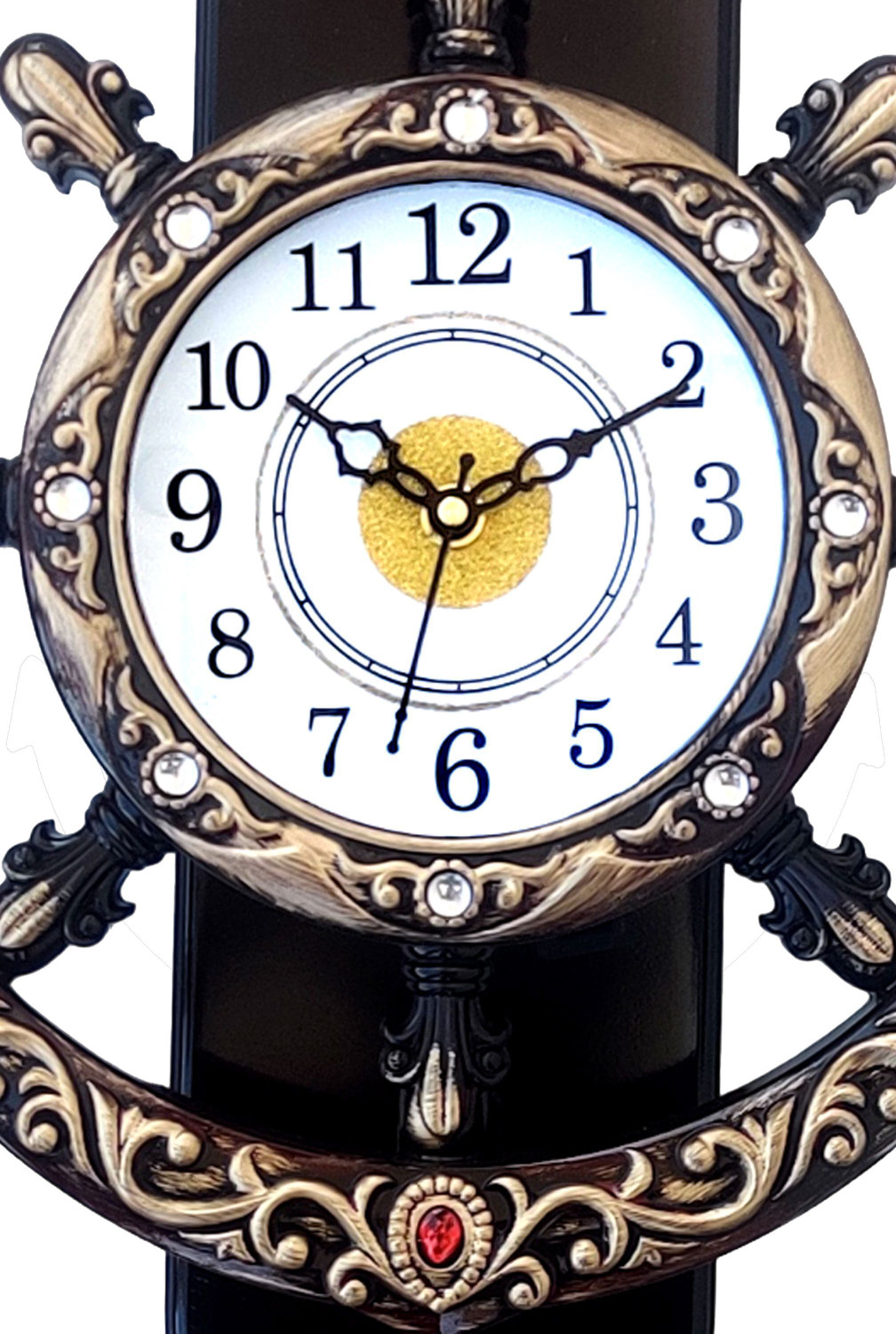 Image of Factorywala Analog 40 cm X 30 cm Wall Clock