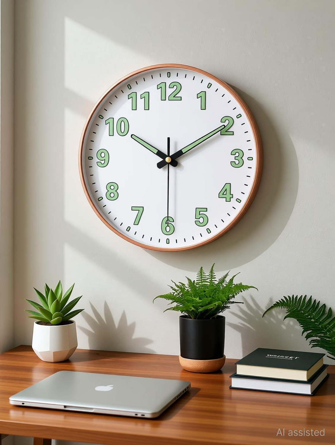 Image of WHISKET Analog 30 cm X 30 cm Wall Clock
