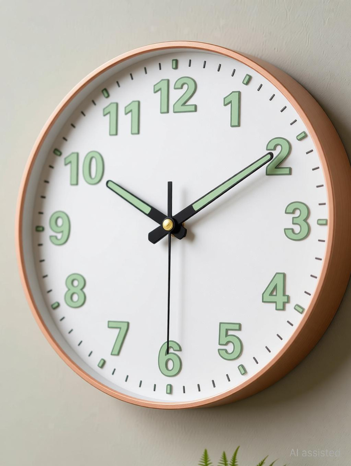 Image of WHISKET Analog 30 cm X 30 cm Wall Clock