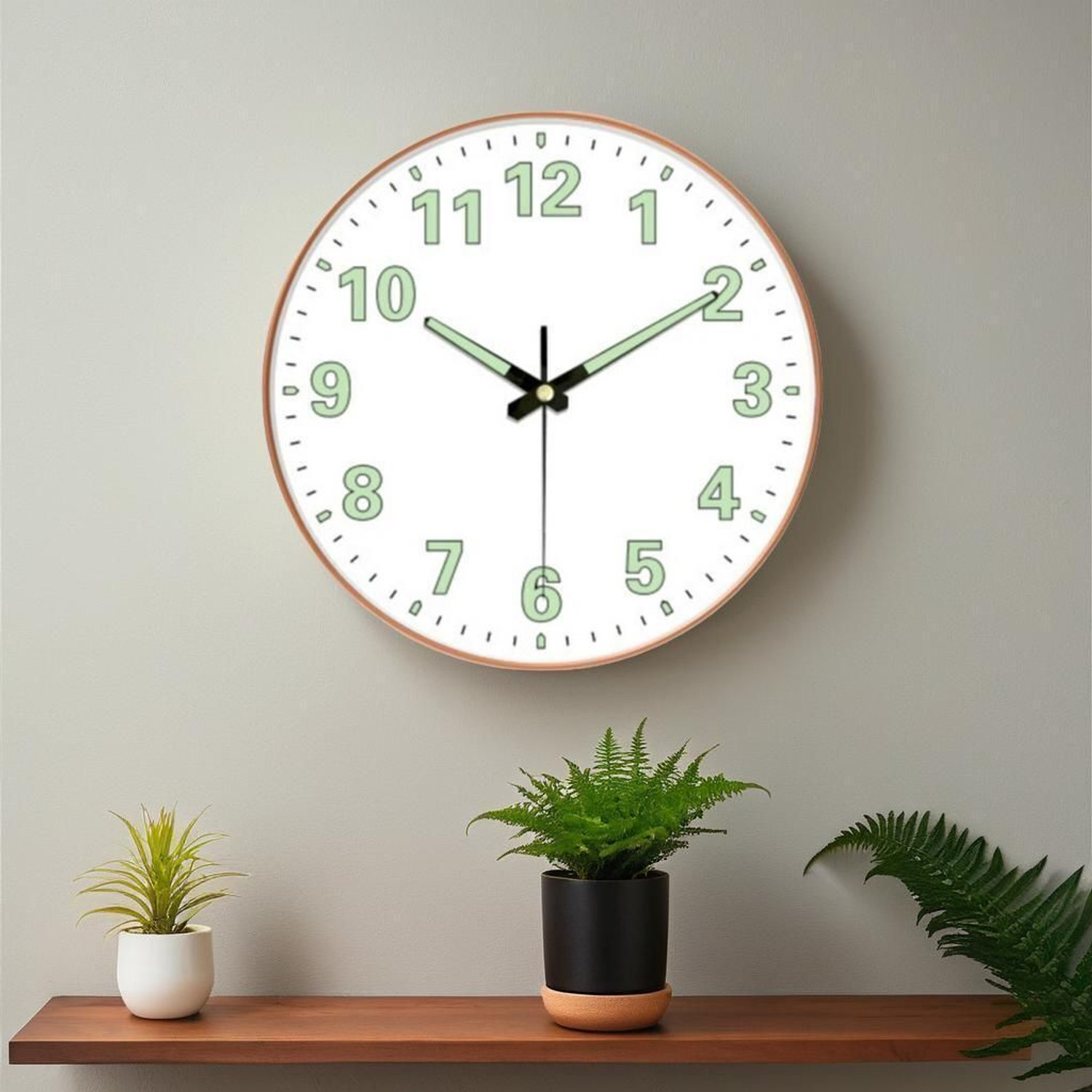 Image of WHISKET Analog 30 cm X 30 cm Wall Clock