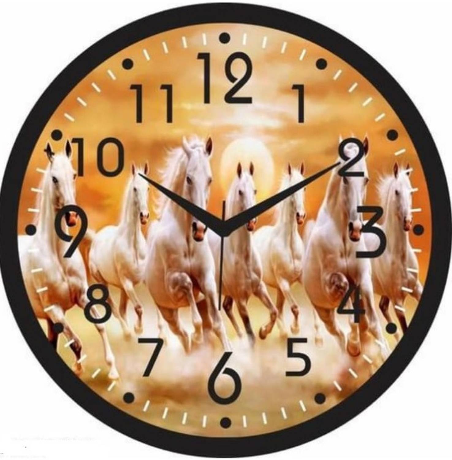 Fashion World Analog 25 cm X 25 cm Wall Clock