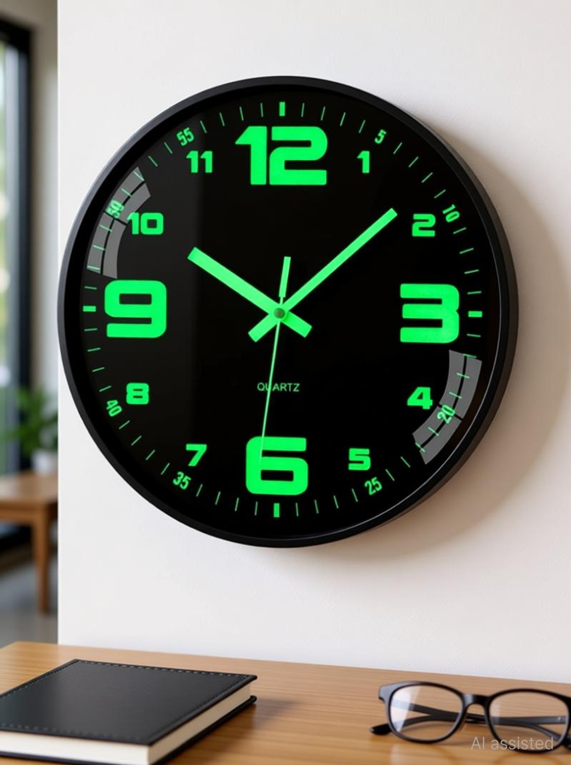 Image of Mercer Analog 32 cm X 32 cm Wall Clock