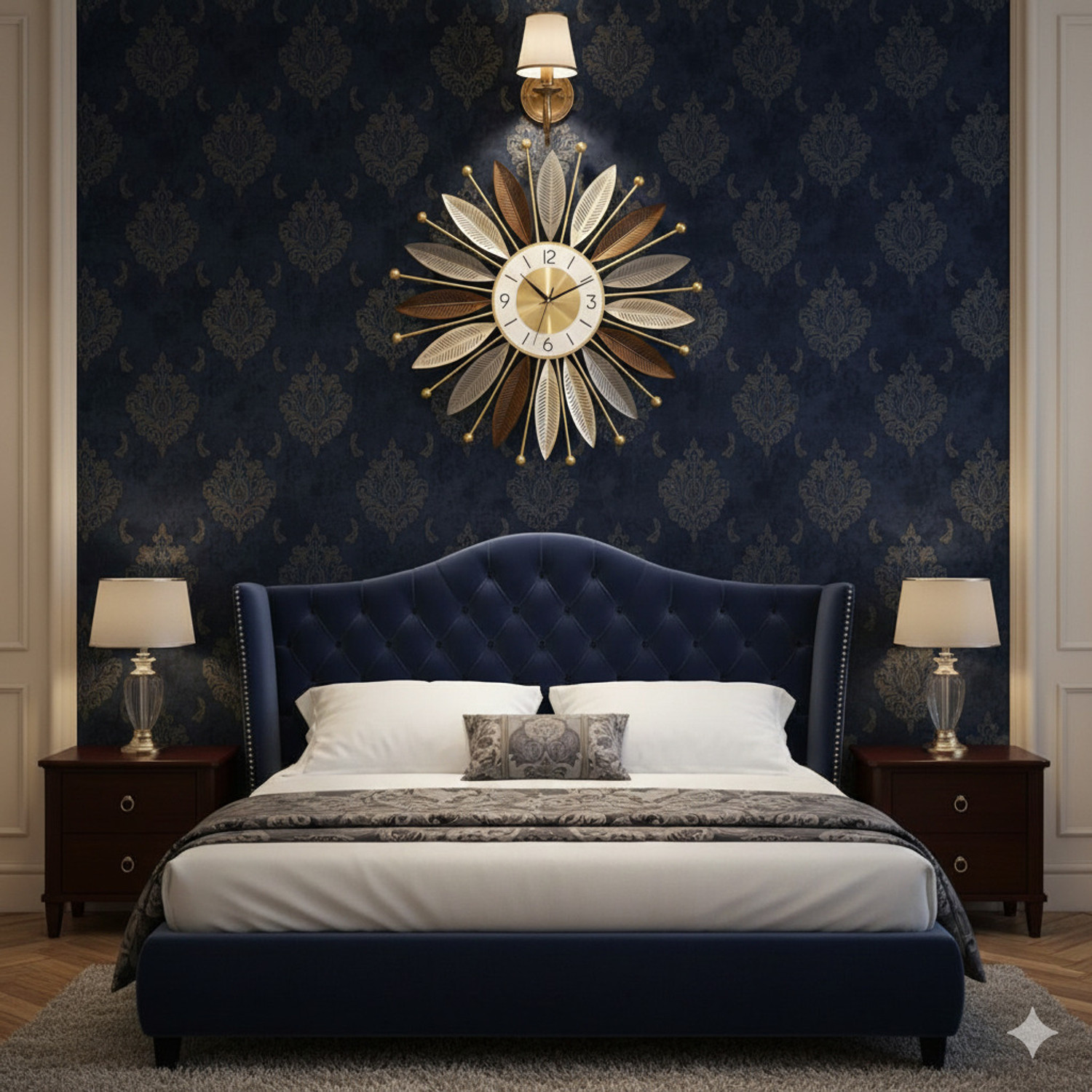 Image of Funterest Analog 55 cm X 55 cm Wall Clock